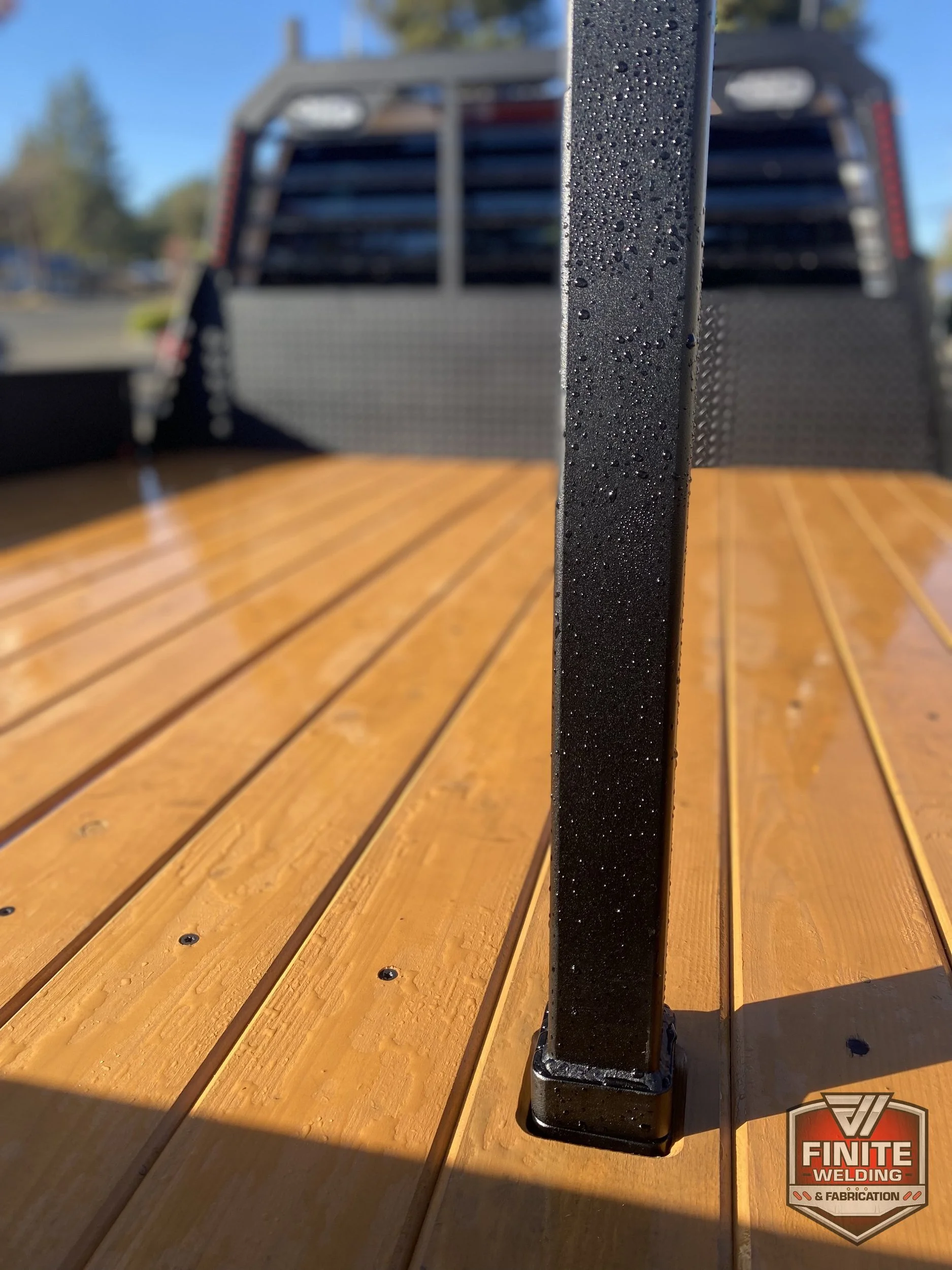 2026 Chevy Silverado 3500 dually deck rack post detail