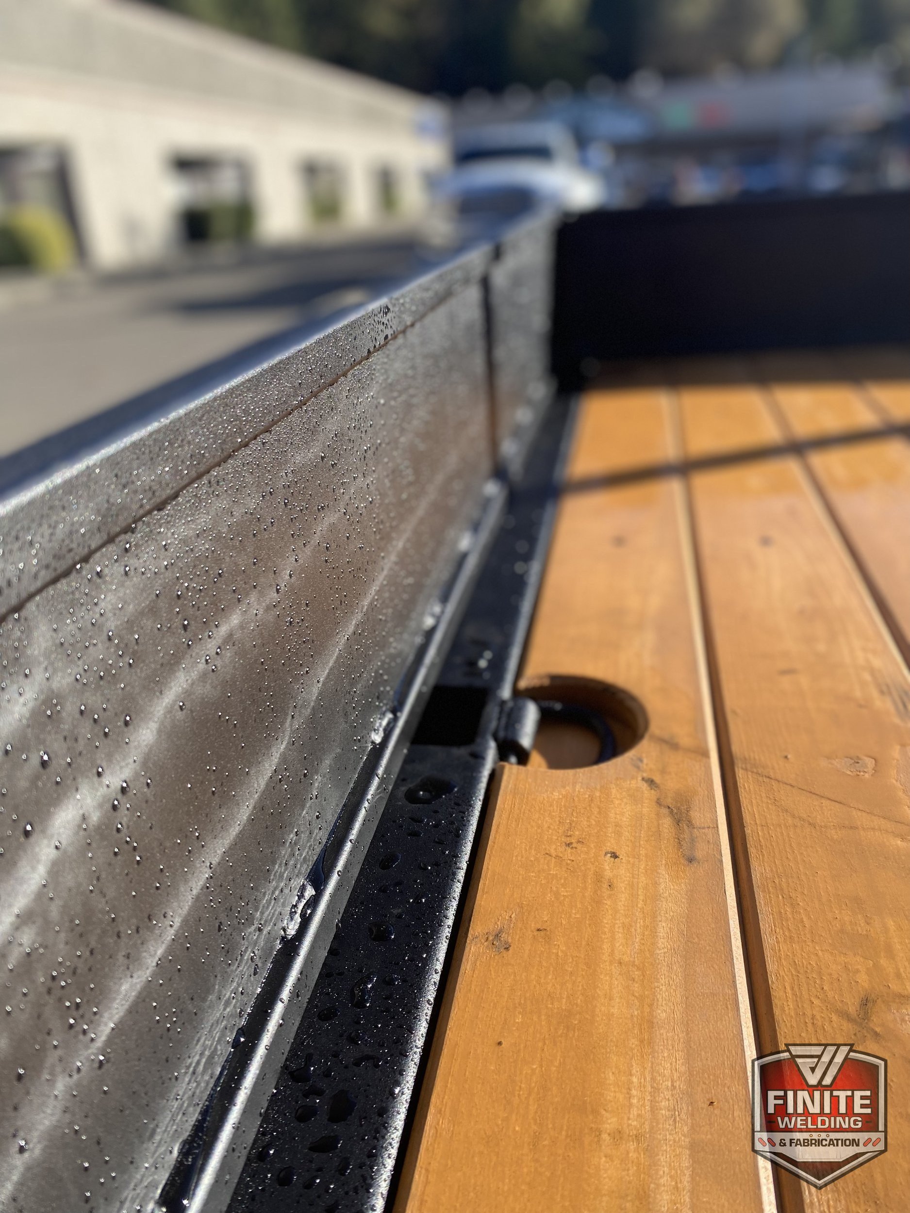 2026 Chevy Silverado 3500 dually deck D-ring and rail detail