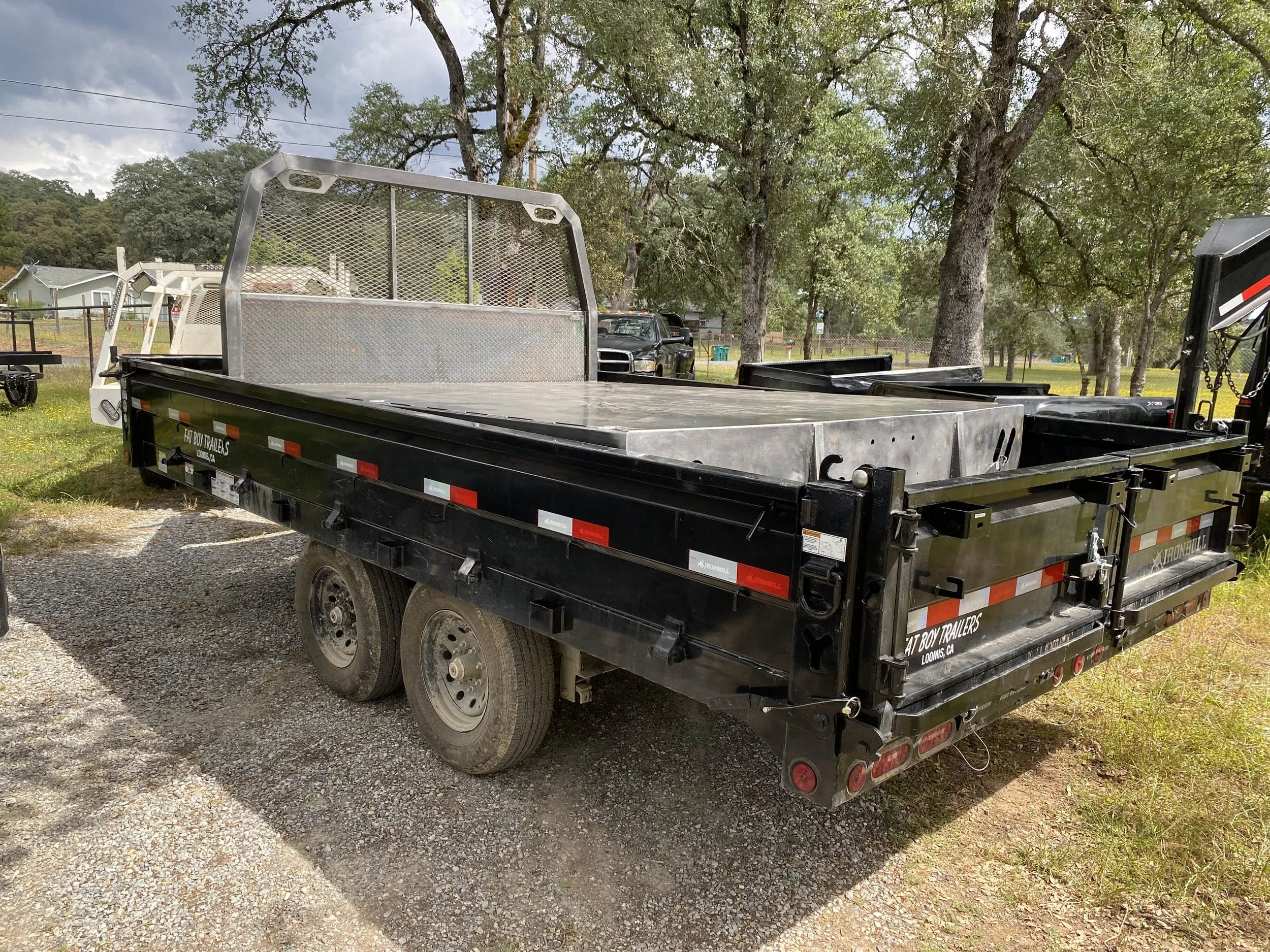 2026 Ram 5500 Dump Bed with (2) Underbody Boxes(18”x18”x36" Long Buyers 3 point latch Tool Box)