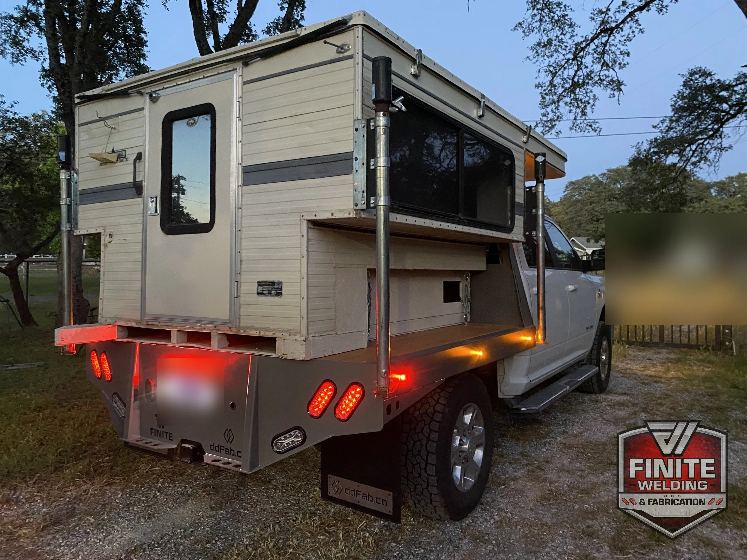 Ram HD sandblasted steel flatbed, view 3