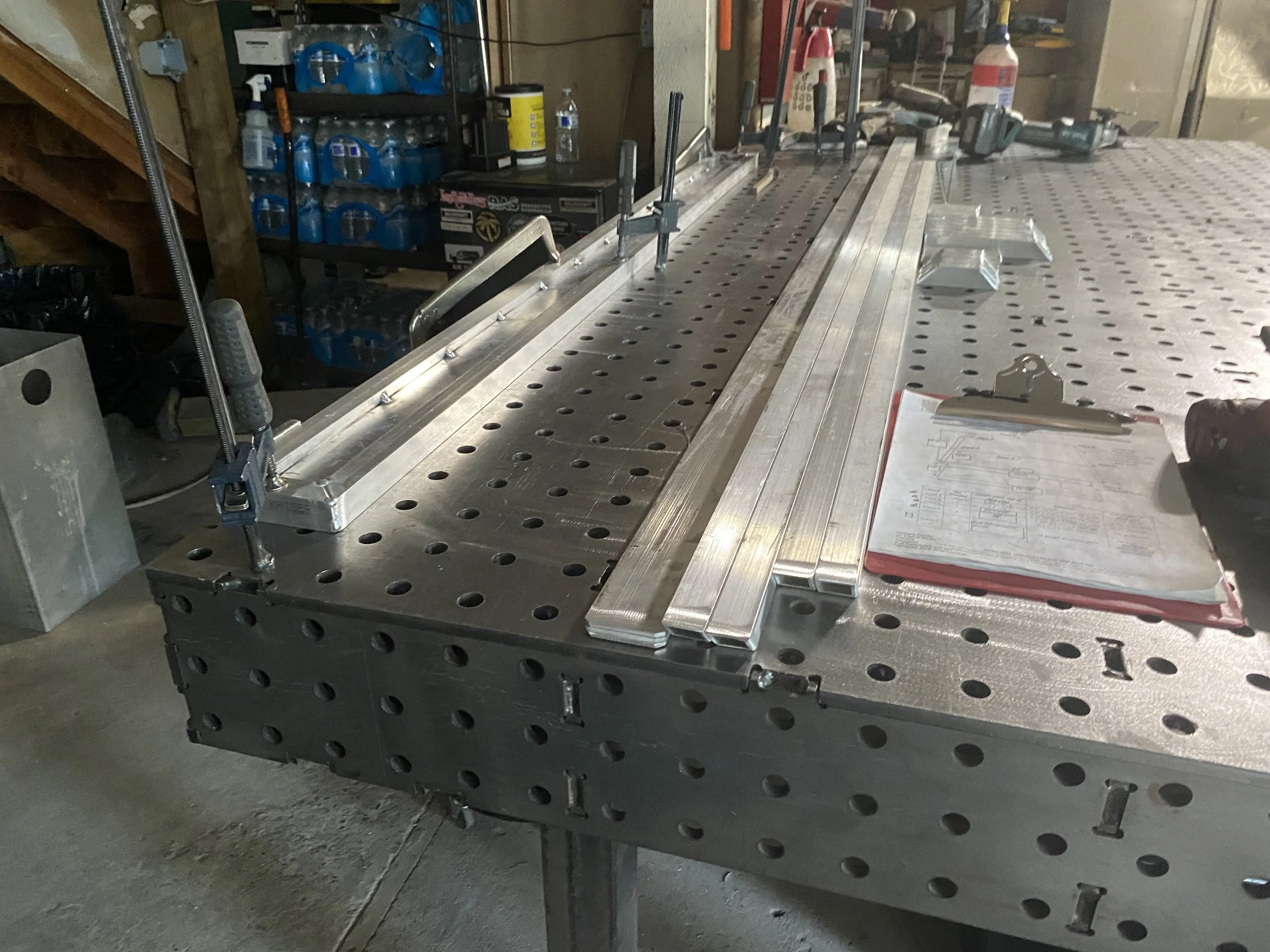 Aluminum Bed Rail Fabrication
