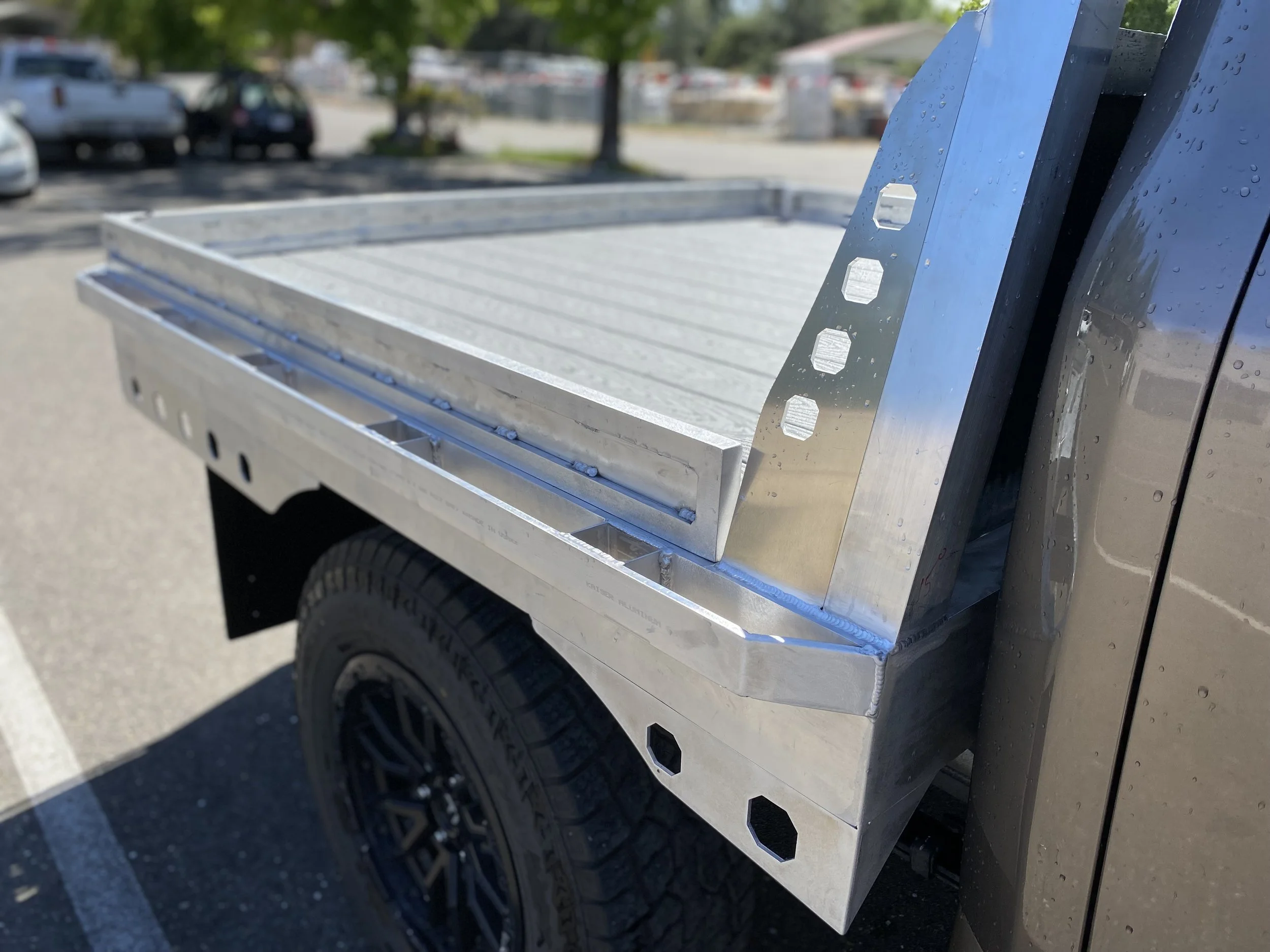 Aluminum Frame, Bed Rails, Rub Rails