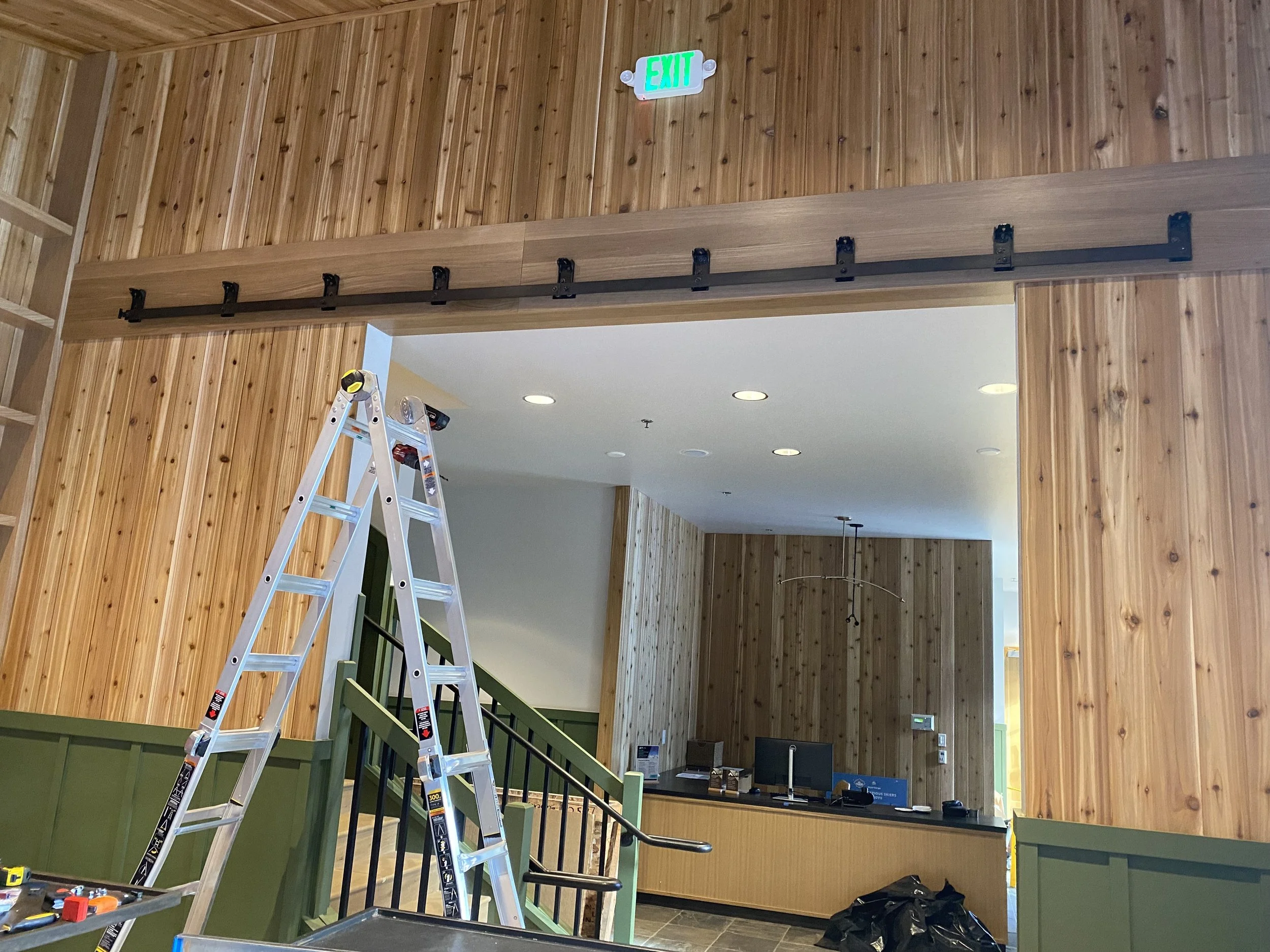 Barn Door Rail