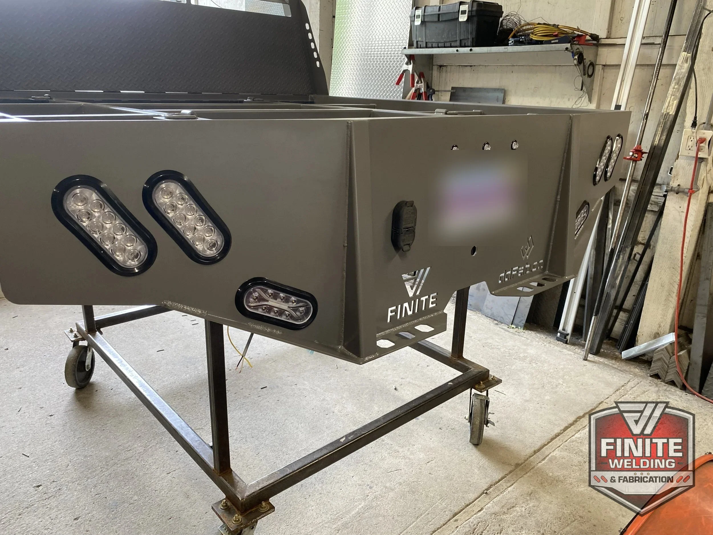 Ram HD sandblasted steel flatbed, view 7