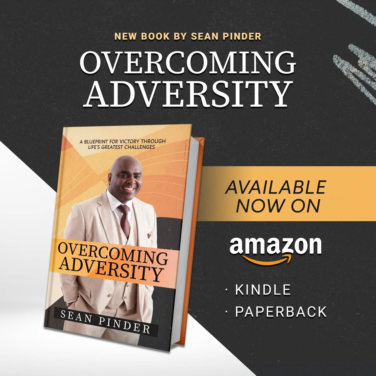 Exciting news! Pastor Sean's new book, &quot;Overcoming Adversity&quot; is NOW AVAILABLE on Amazon! 

Discover how to overcome life's toughest battles through the powerful story of David&mdash;from shepherd to king. Learn to trust God's timing, handl