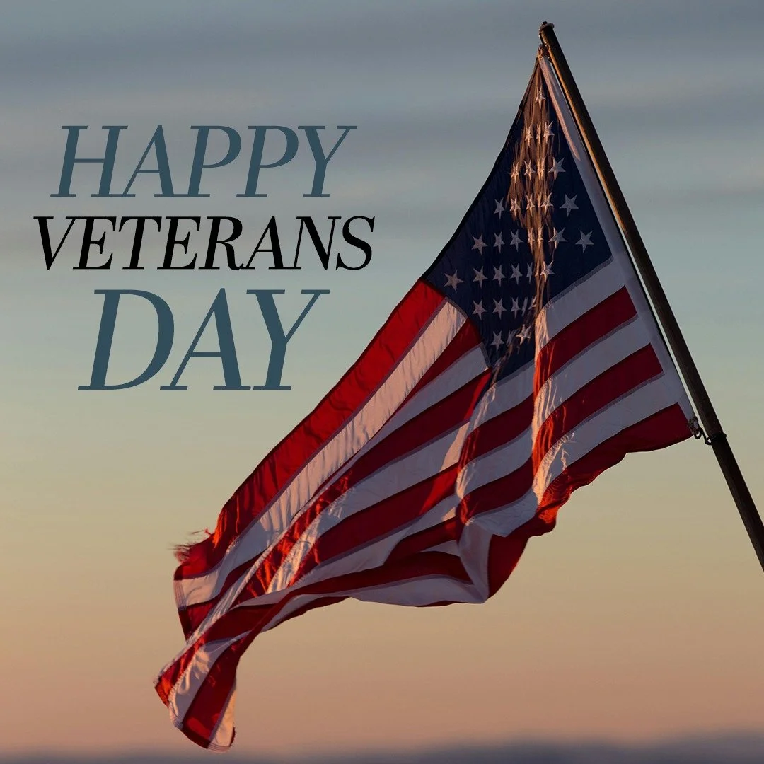 Thank you, veterans, for your service and sacrifice!