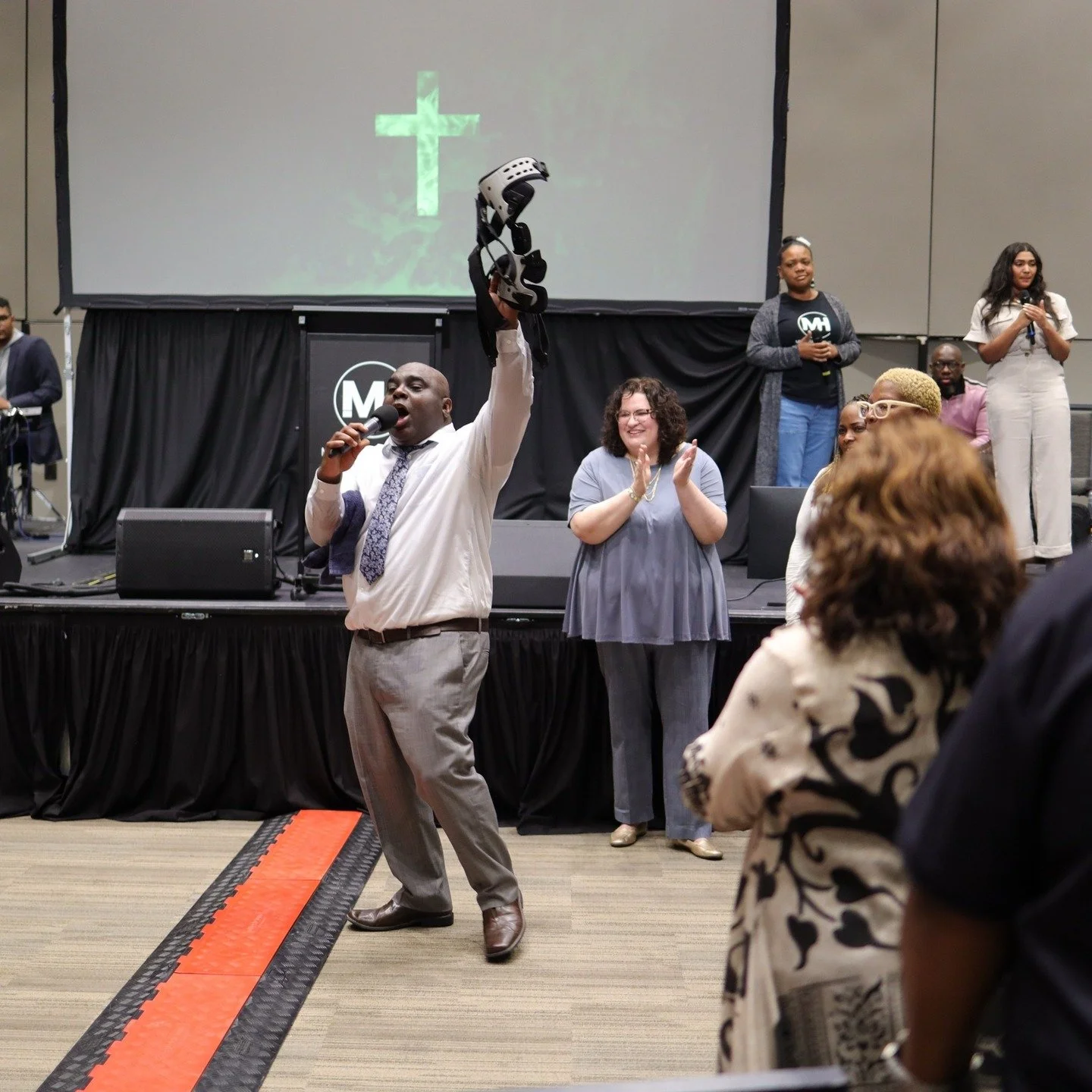 What God did at our last 3 Nights of Miracles was incredible. I still remember the woman healed from rheumatoid arthritis after ten years of suffering. She jumped and praised God. My faith is stirred every time I watch that video.

There's something 