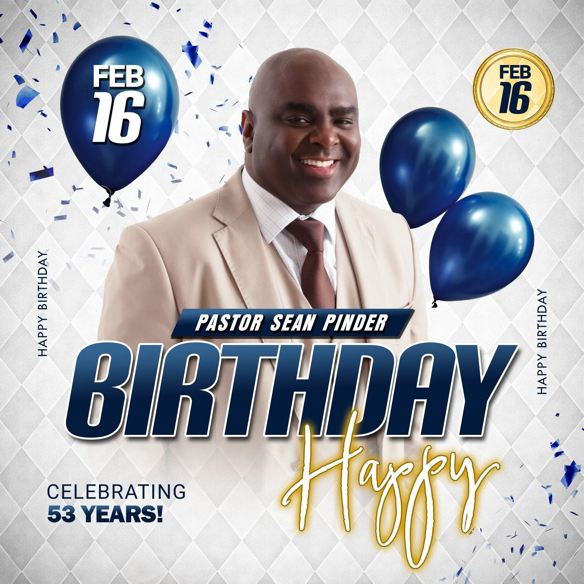 Help wish Pastor Sean a Happy Birthday!