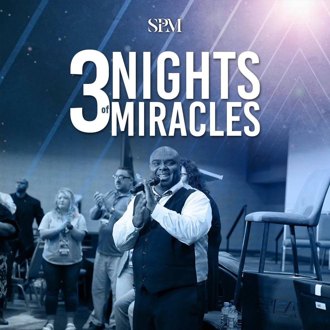 3 Nights of Miracles is one week away, and we are ready! We've been praying over these meetings and over you - and we believe God is going to show up in a powerful way.

Come expecting to be refreshed and filled with a fresh outpouring of the Holy Sp