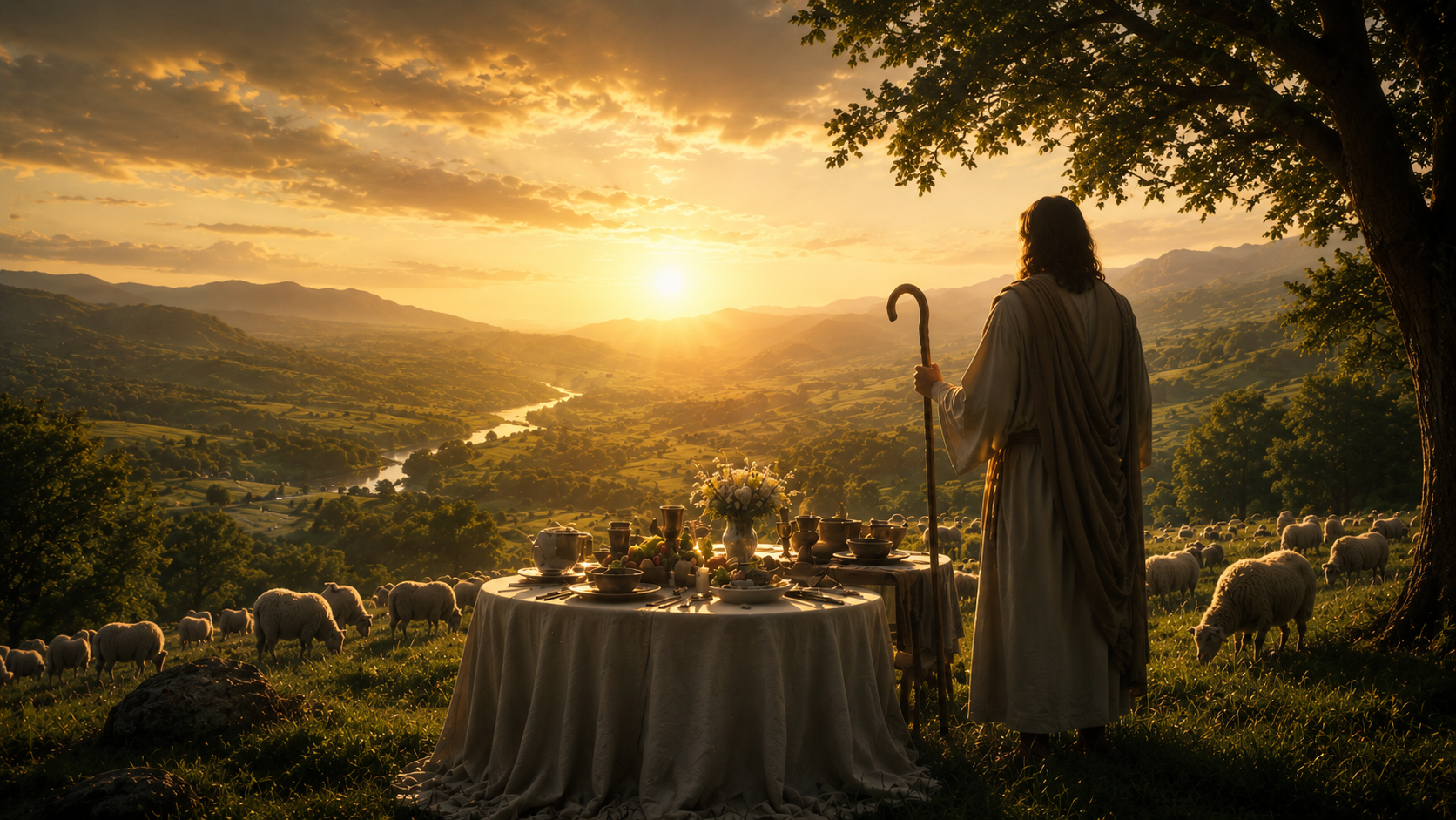 Your Enemies Are Watching - And God Is Setting the Table