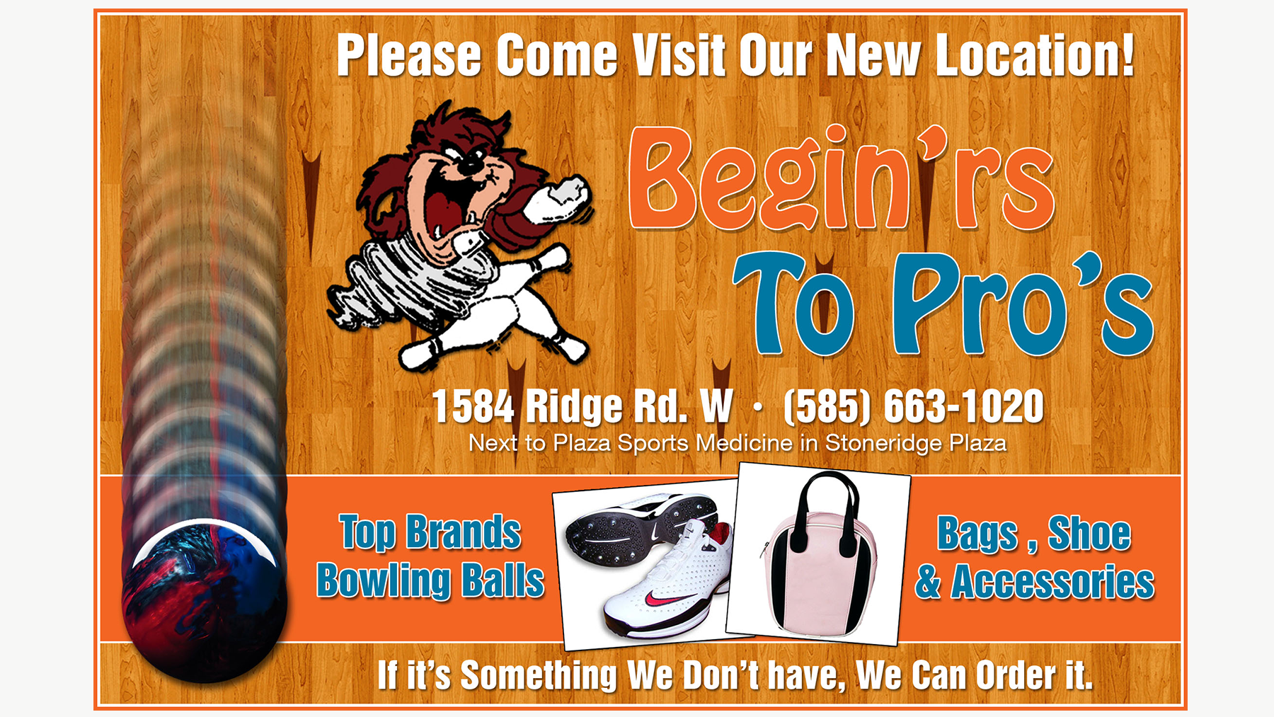 Begin'rs to Pro's Advertisement