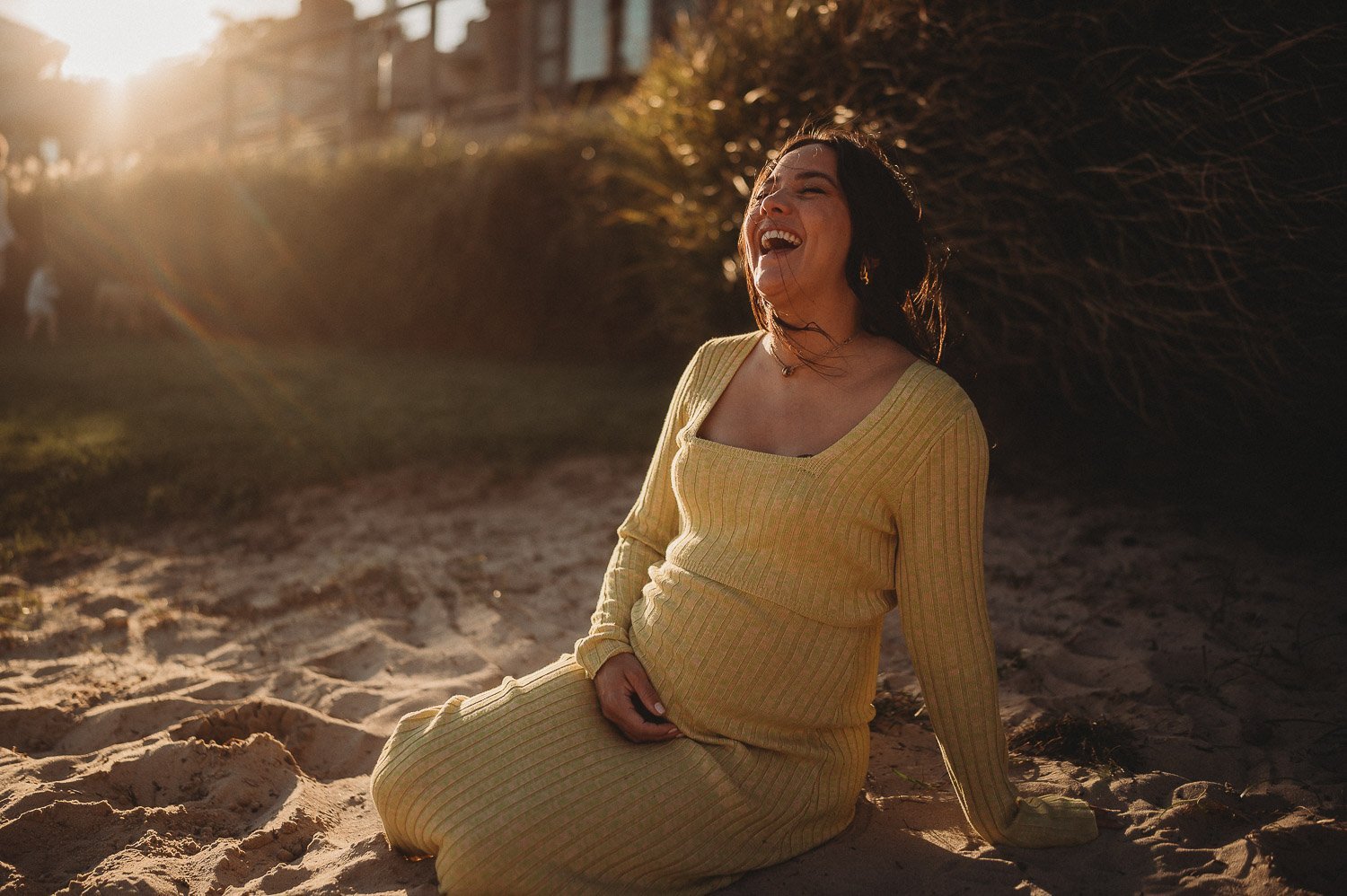 Pregnancy photography Hamptons