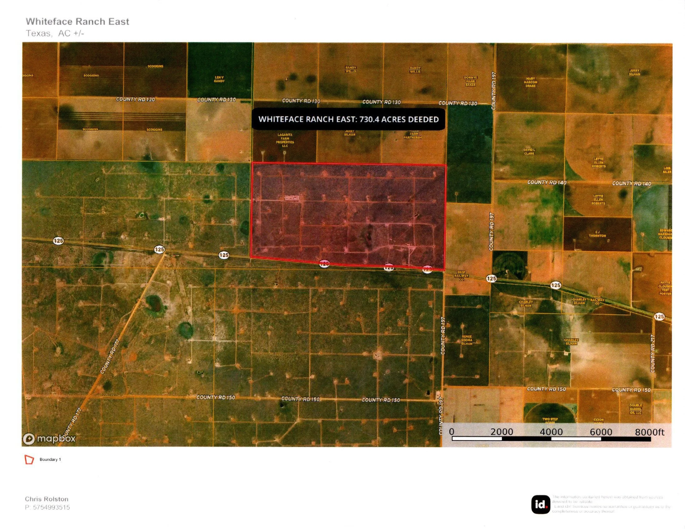 Whiteface Ranch (East) ---- $1,100,000 ---- A clean West Texas ranch ready to go!  730 acres near Whiteface, TX....