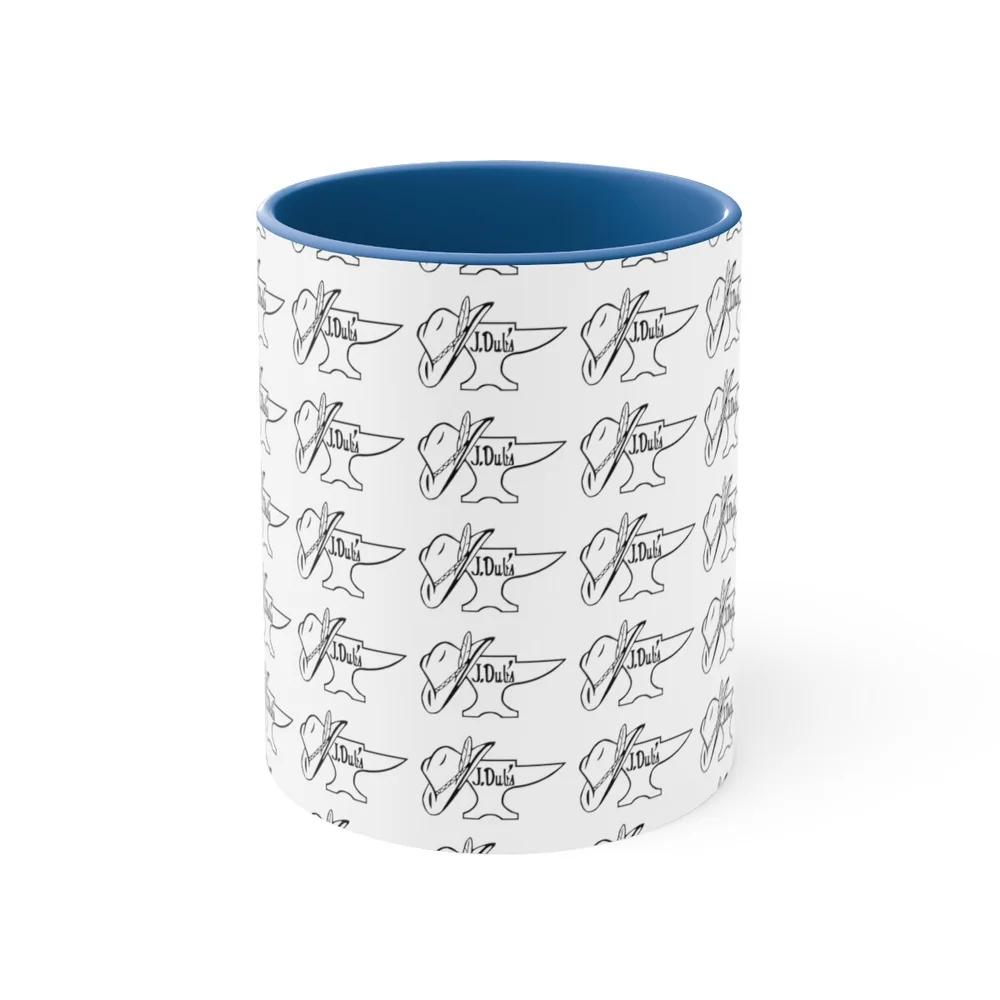 blue and white coffee cups Blue Ceramic Coffee Mugs – Grateful Gift for Family & Friends