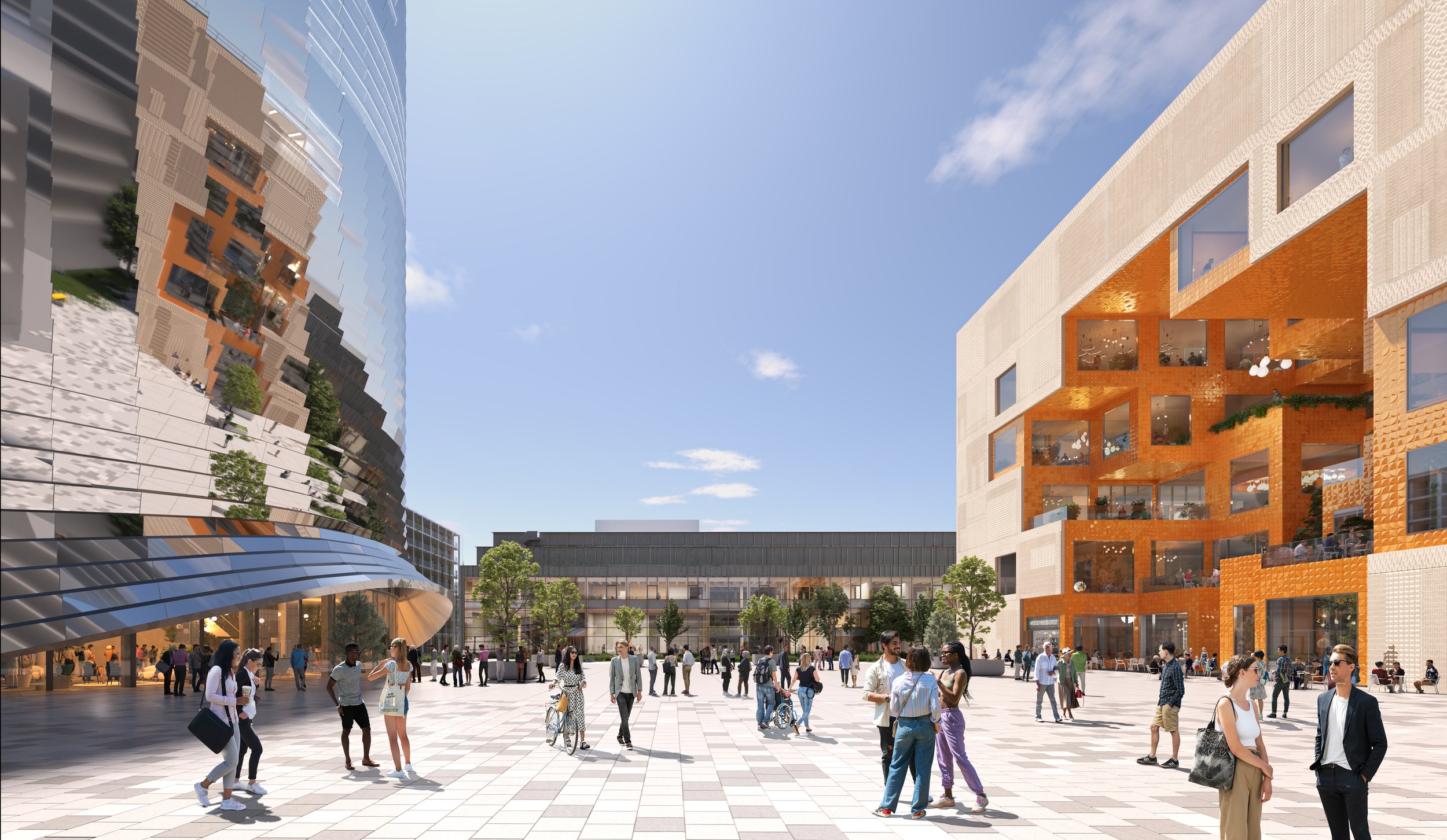 Campus Piazza | Quelle © IPAI/MVRDV