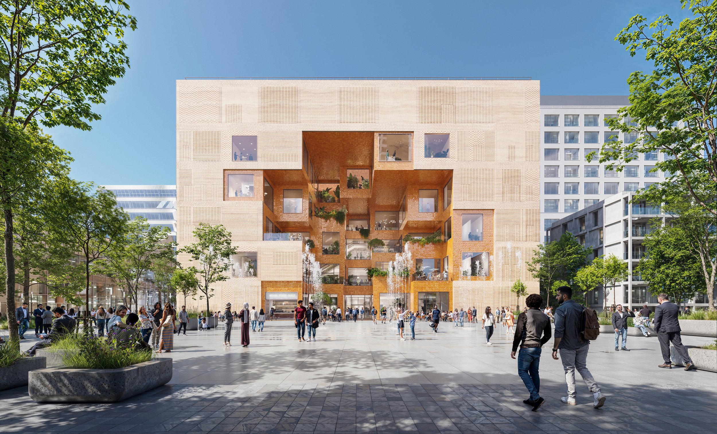 Campus Restaurant | Quelle © IPAI/MVRDV
