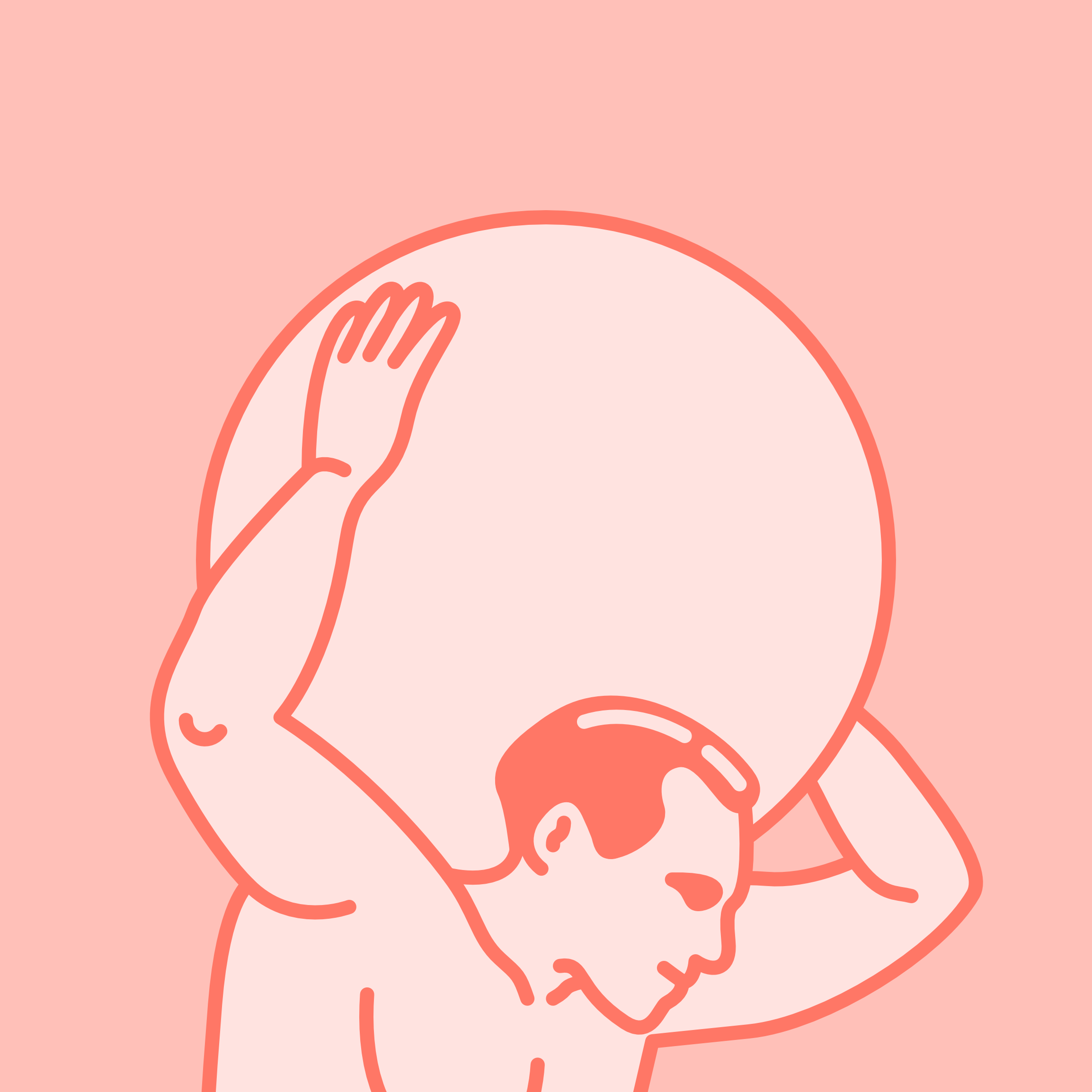 Illustration: Max Morlock trägt wie Atlas einen Ball auf den Schultern