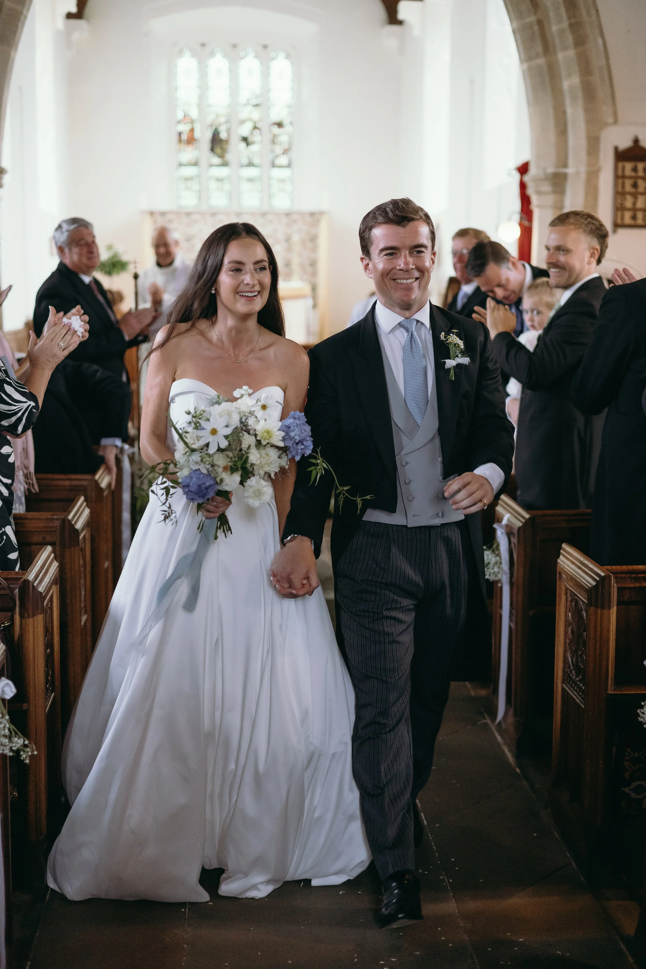 Church ceremony flowers Yorkshire