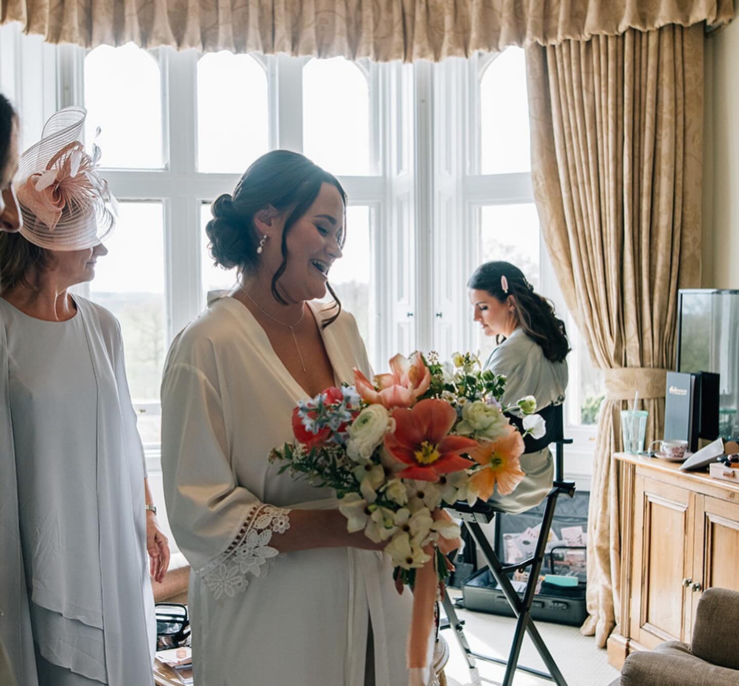 Thank you @thebritishphotographers for capturing this moment so beautifully! 

One thing I love about being a wedding florist is that  the flowers are one of the only aspects of their wedding day that remains a surprise. I will never get bored of the
