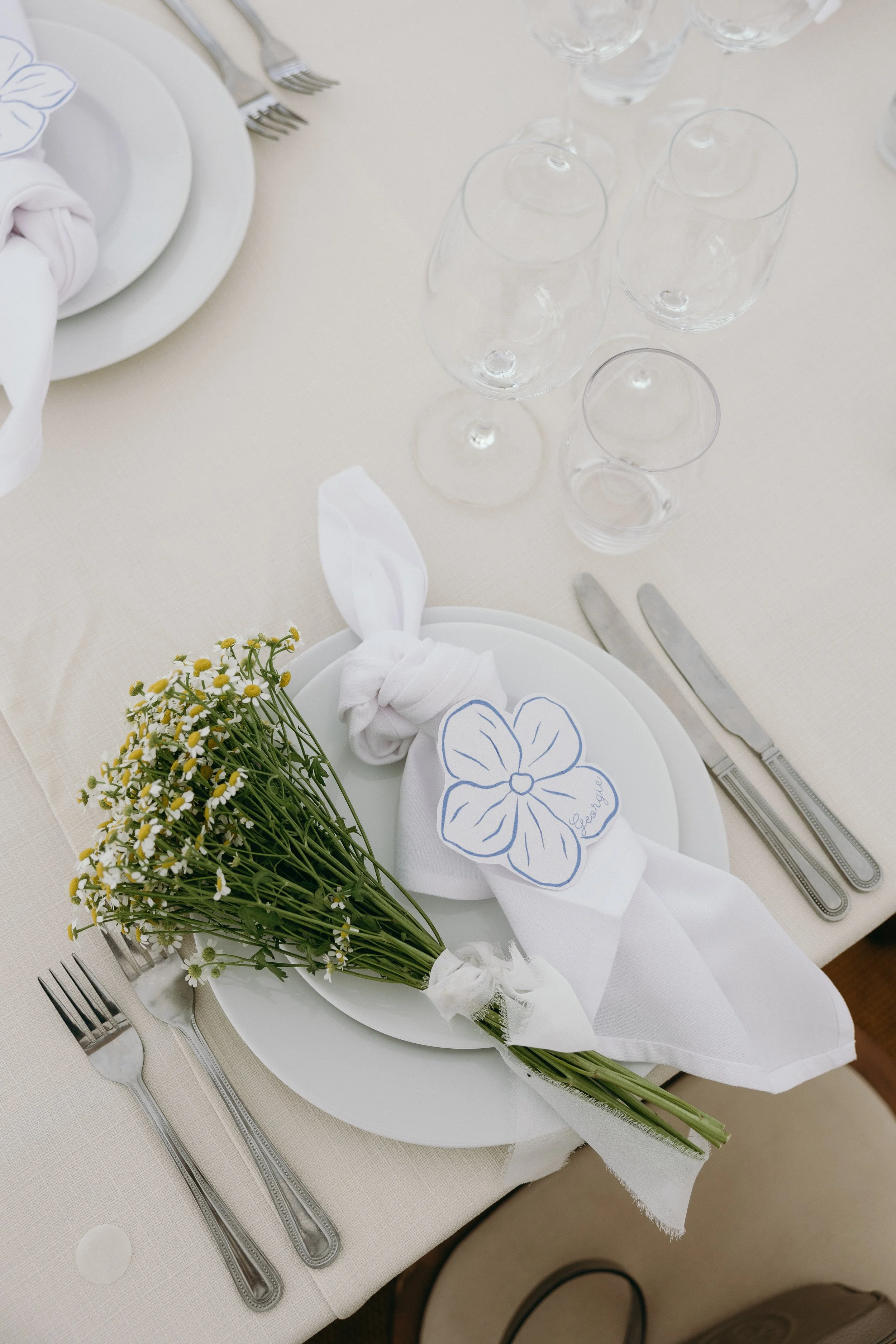 Daisy bridal bouquet Yorkshire