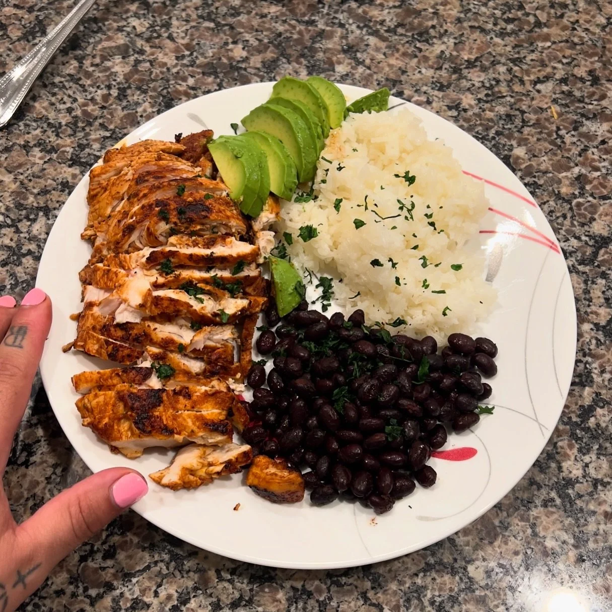 Errthang with so much lime juice. I love it. 
#fernandinabeach #cooking #burritobowl