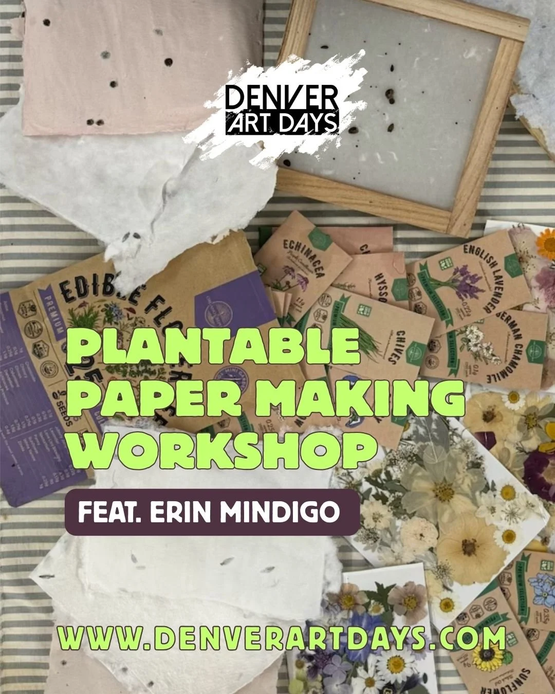 Plantable Papermaking Workshop