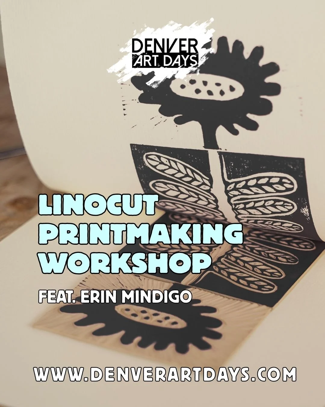 Linocut Printmaking for Beginners Class with Erin Mindigo