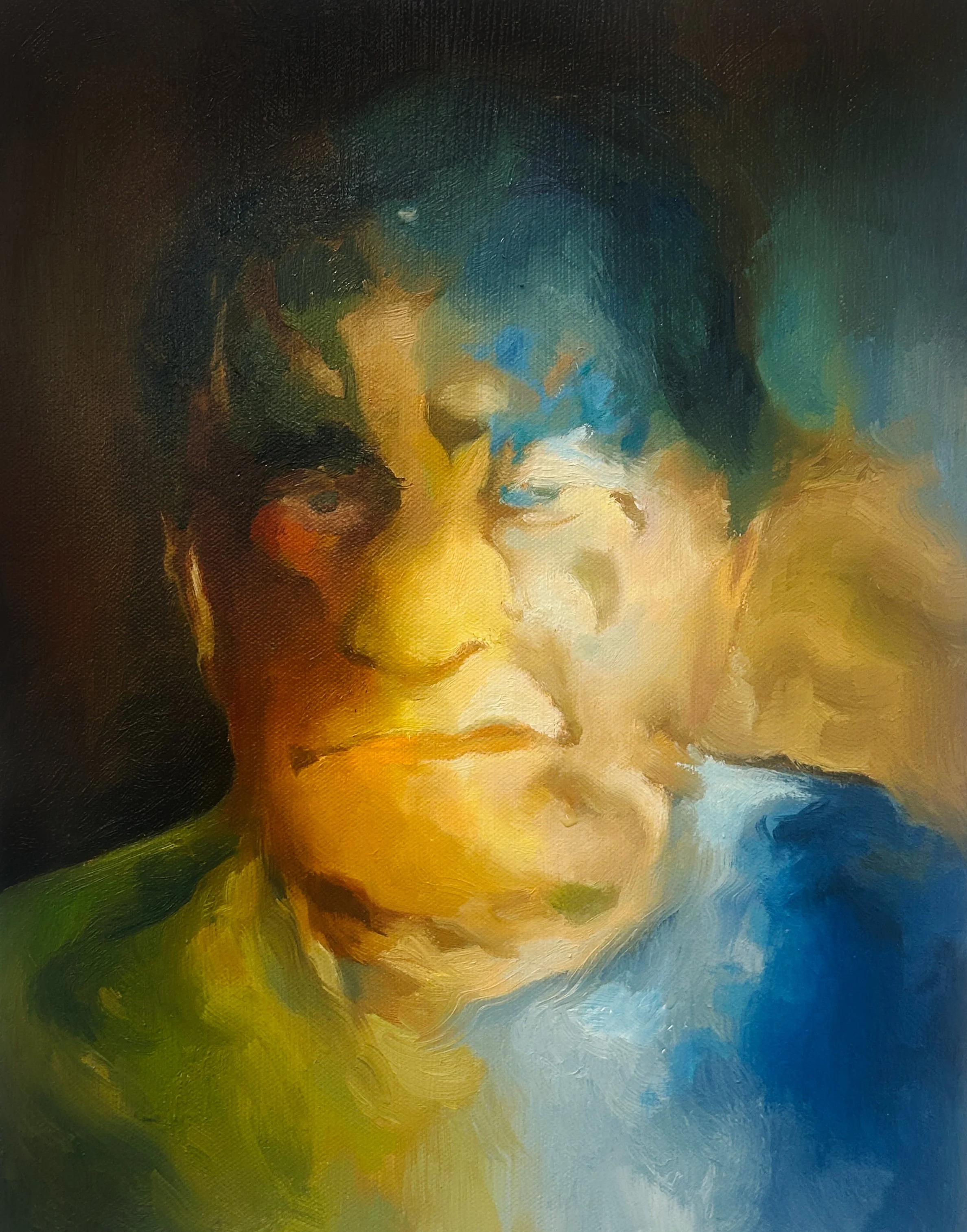 Jose,
Oil on Canvas, 14" x 11", 2026