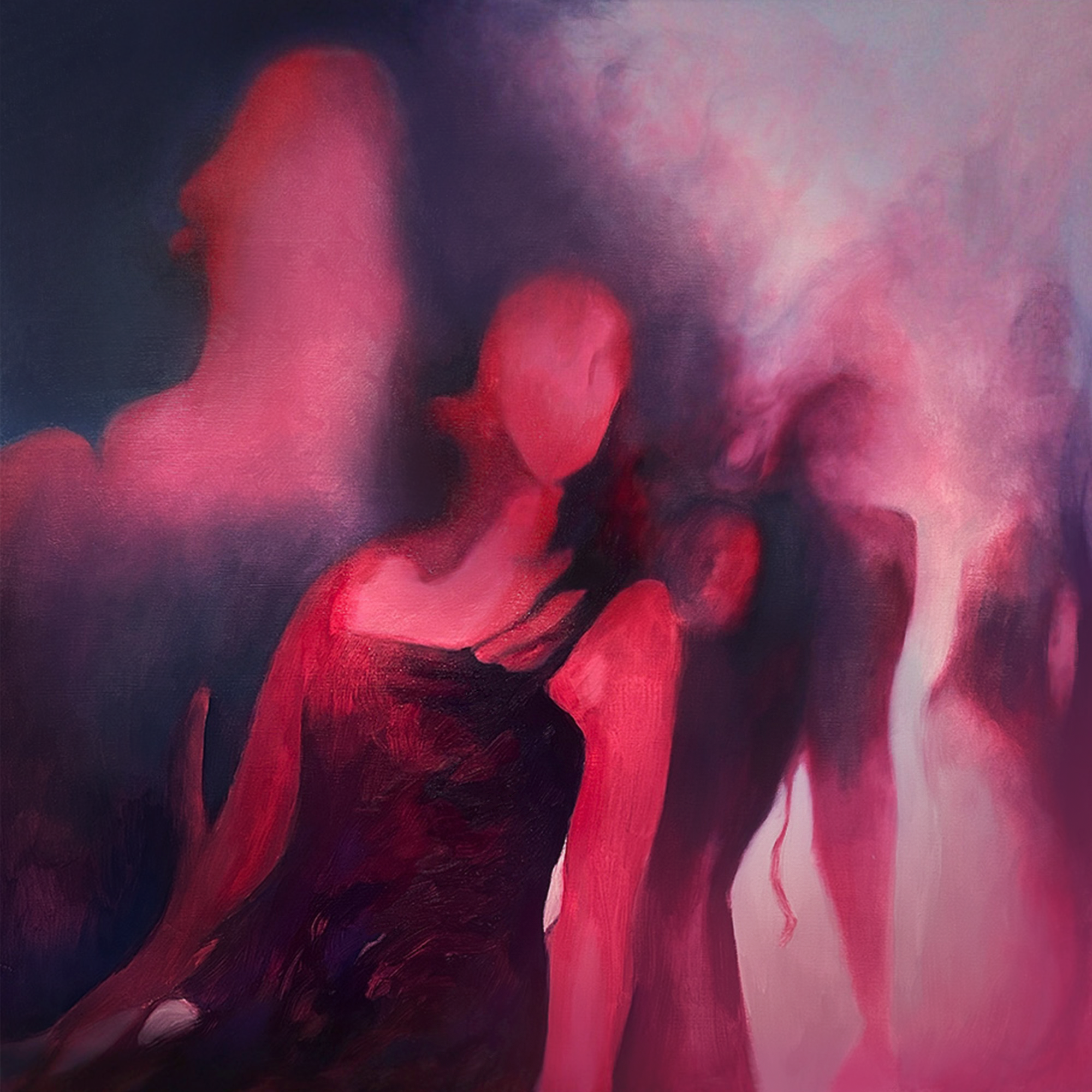 Between,
Oil on Canvas, 36" x 36", 2025
