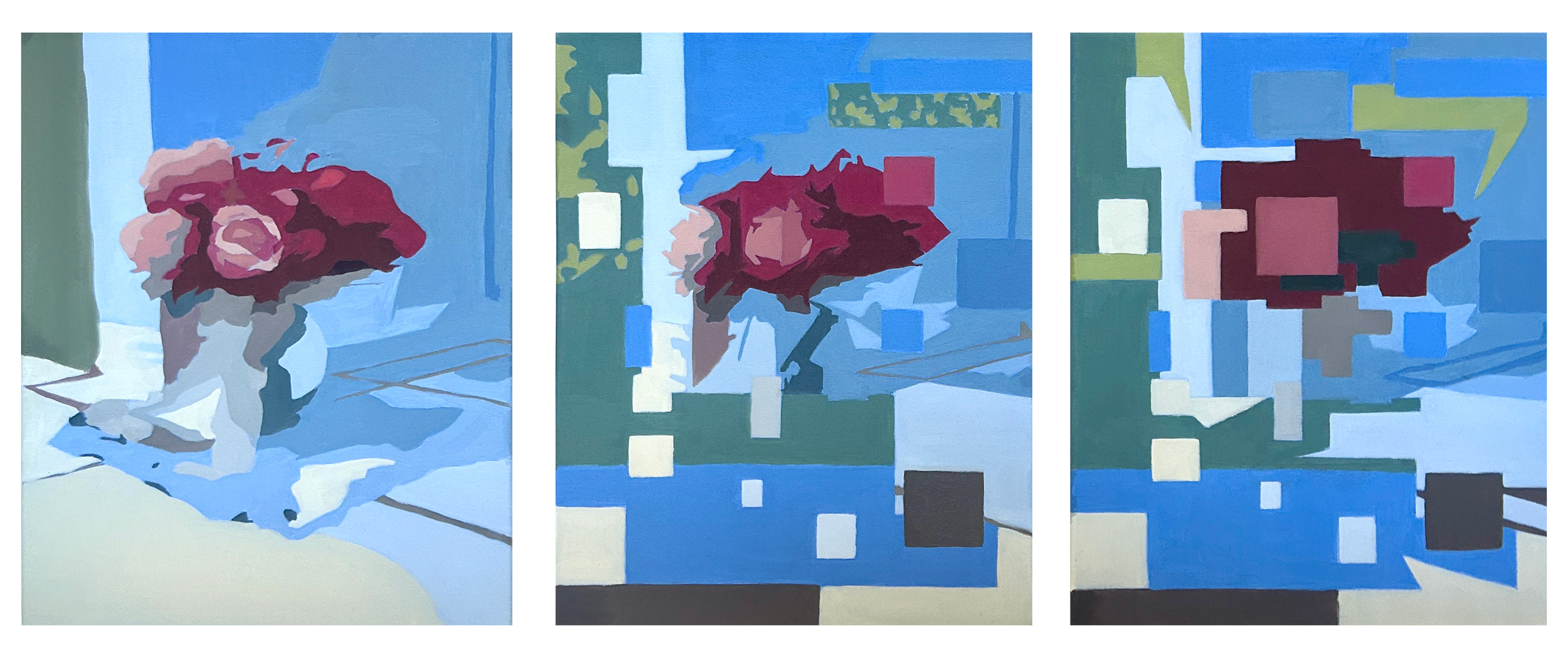 Metamorphosis,
Oil on Canvas, 20" x 48", 2024