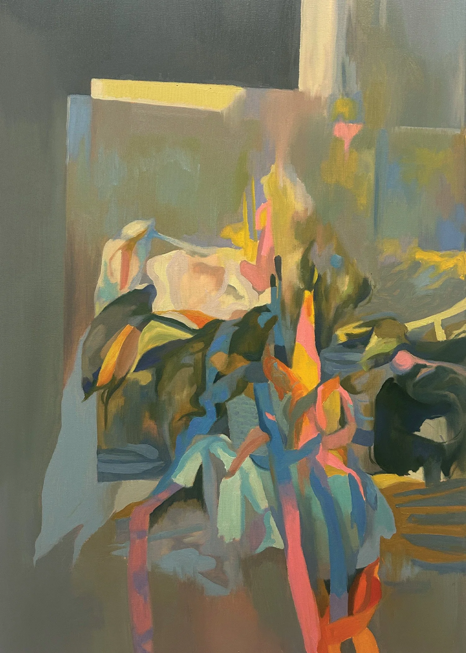 Risidual,
Oil on Canvas, 36" x 24", 2025
