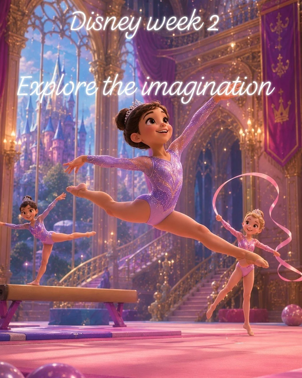 Come play in a mystical world as we take on Disney week 2 at Cloud Gymnastics. Exploring how our equipment can transform the imagination and take us to new heights!