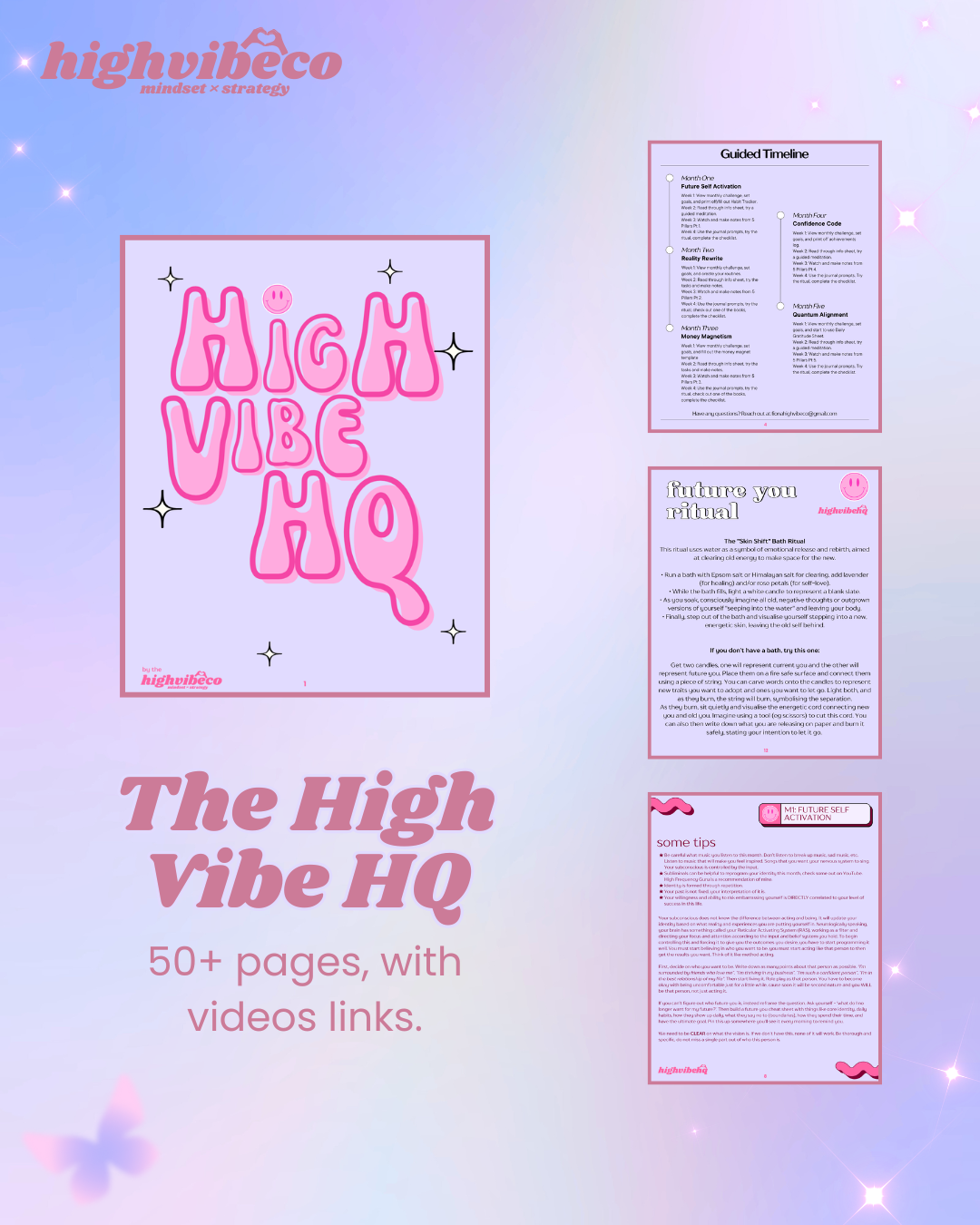 The High Vibe HQ - Full 5 Month's Content