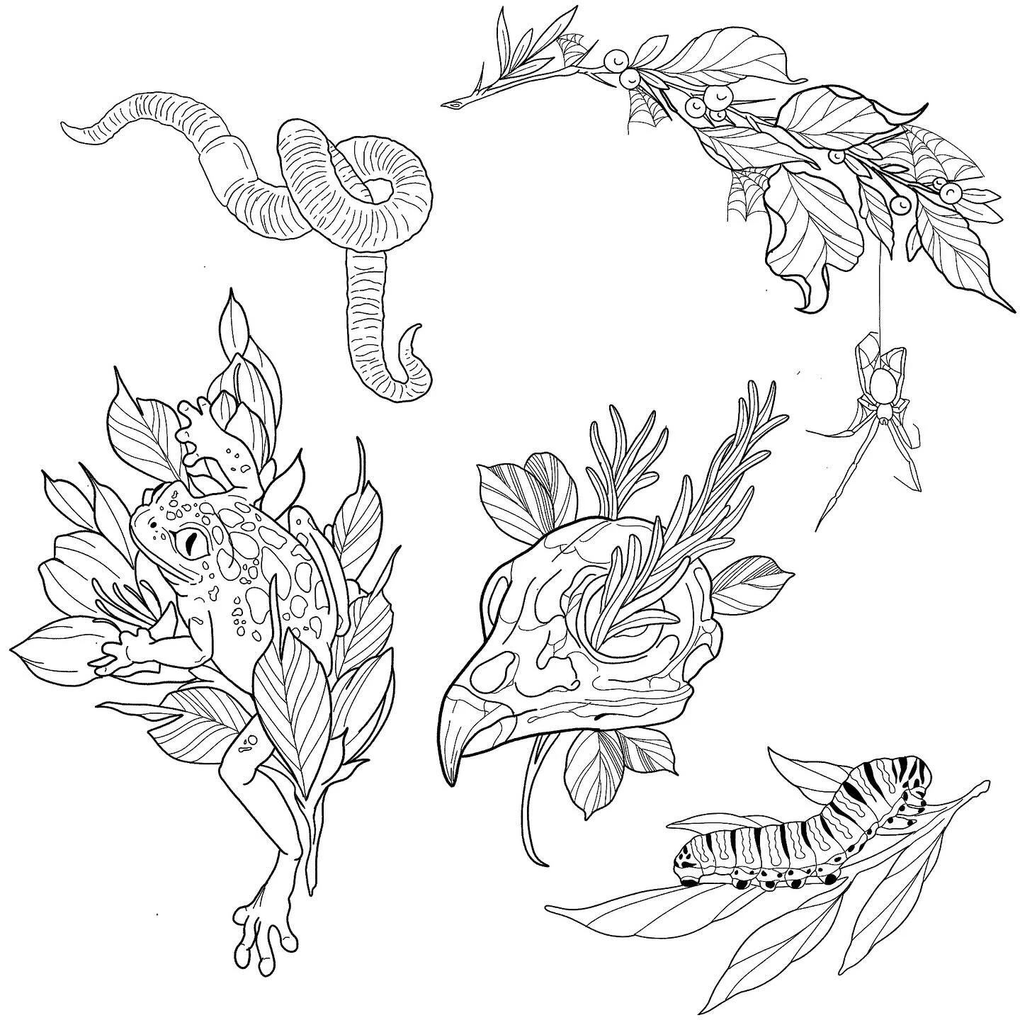 Hey, I made some more cute bug/creature flash ❤️
DM to book if you wanna ☺️
#tattoos #tattooshop #tattooartist #dfw #denton #northtexas