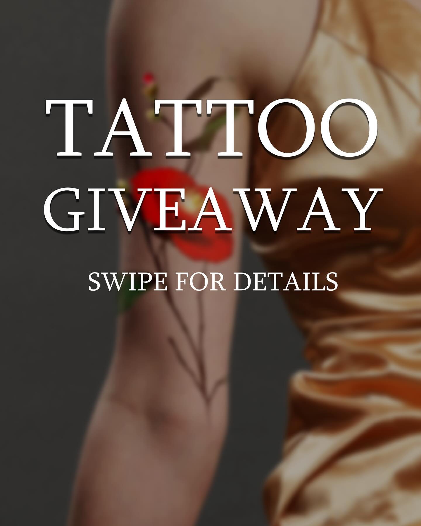 I’m so grateful for all the support I’ve received! As a thank you, I’m giving away tattoos to three lucky winners! (Read the post for details on how to enter) which design do you want to win? 🤔
#tattoo #tattoogiveaway #freetattoo