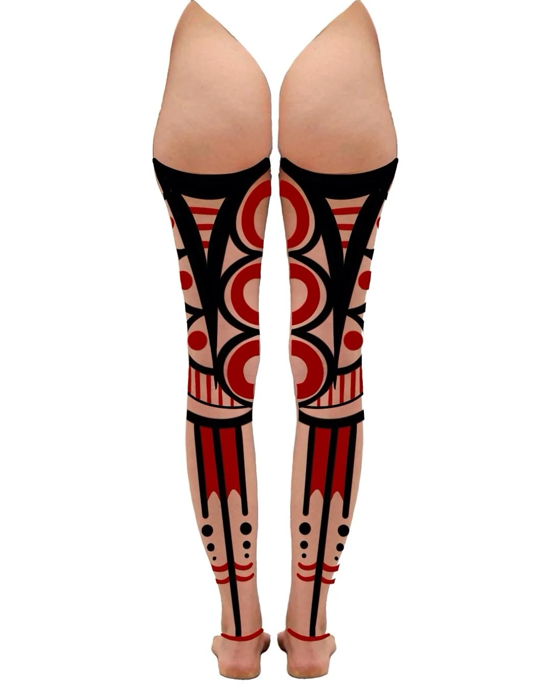 This would be cool just on one leg, but why stop there?! You could get this and then decorate the other in the same style where they’re just vibing together rather than matching but the matching to show the design does please my brain
.
.
.
#de