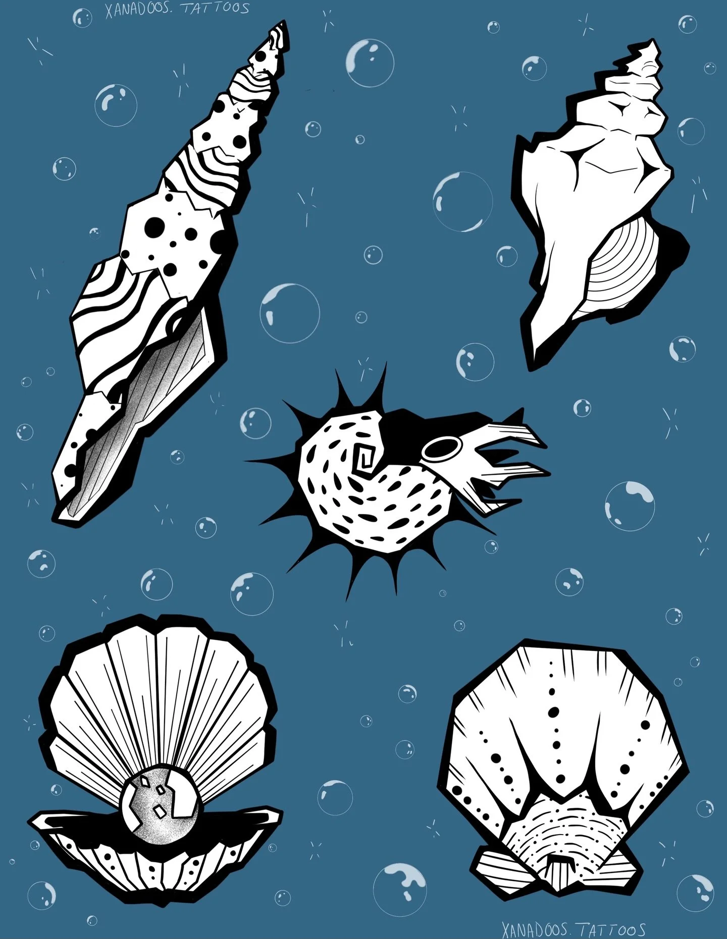 Hey i made new things I want to tattoo! These ones will be repeatable and going in my book so I hope you like em.
.
.
.
#seasidetattoo #sea #ink