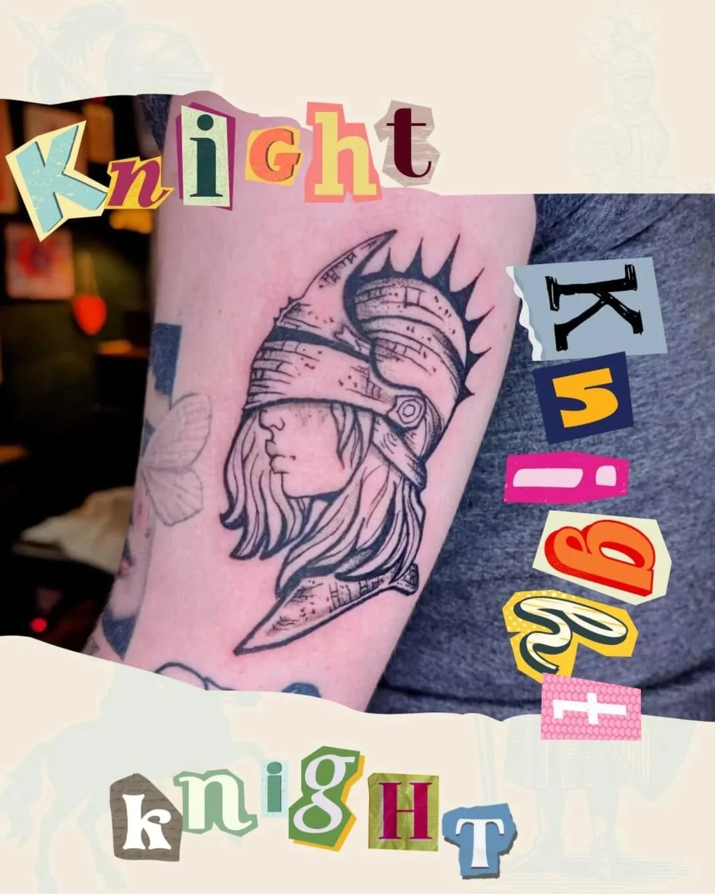 Full of whimsy and badassery
Thanks so much Sam for coming to me for this idea and sitting so well!
.
.
.
#knight #illustrativetattoo
