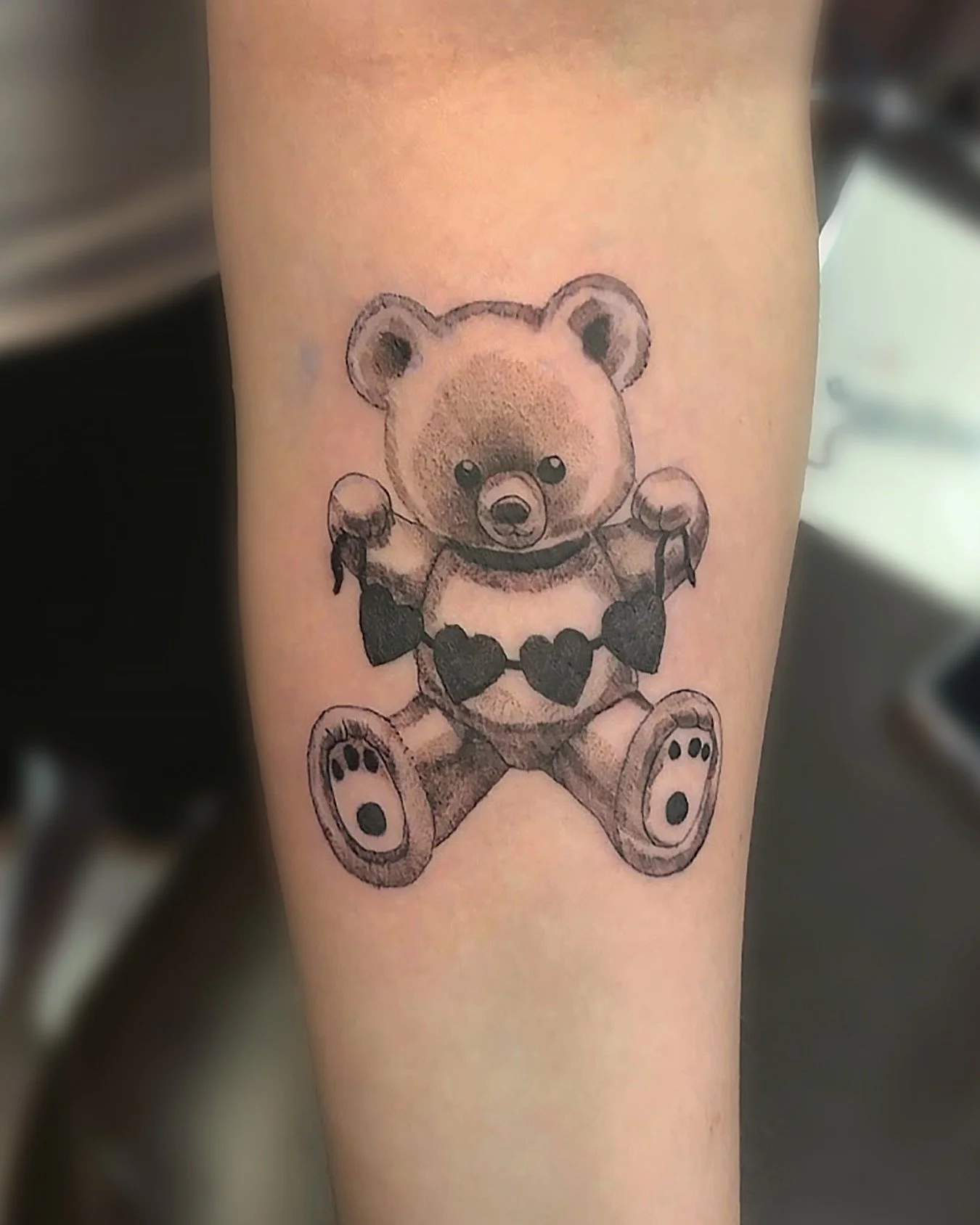 Little Teddy from one of my flash events
#cutetattoo #dentontattoos #dentontattooartist #denton #teddybear