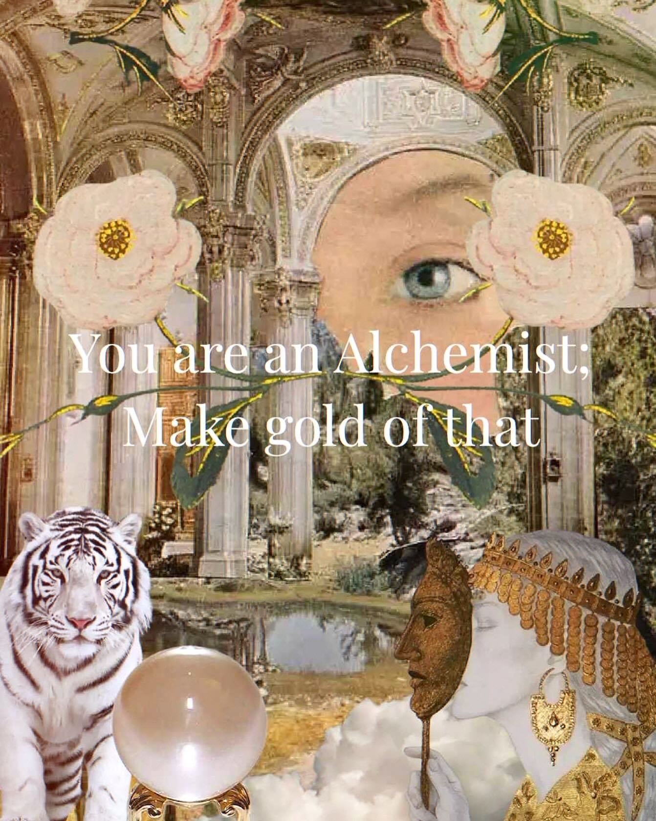 Working with the Metal Element this week ⚜️

✨You are an Alchemist; make gold of that ✨

Are you spending enough alone time with yourself? Do you have a sacred space in your environment? Have you been practicing gratitude and self-care? 

Chinese med