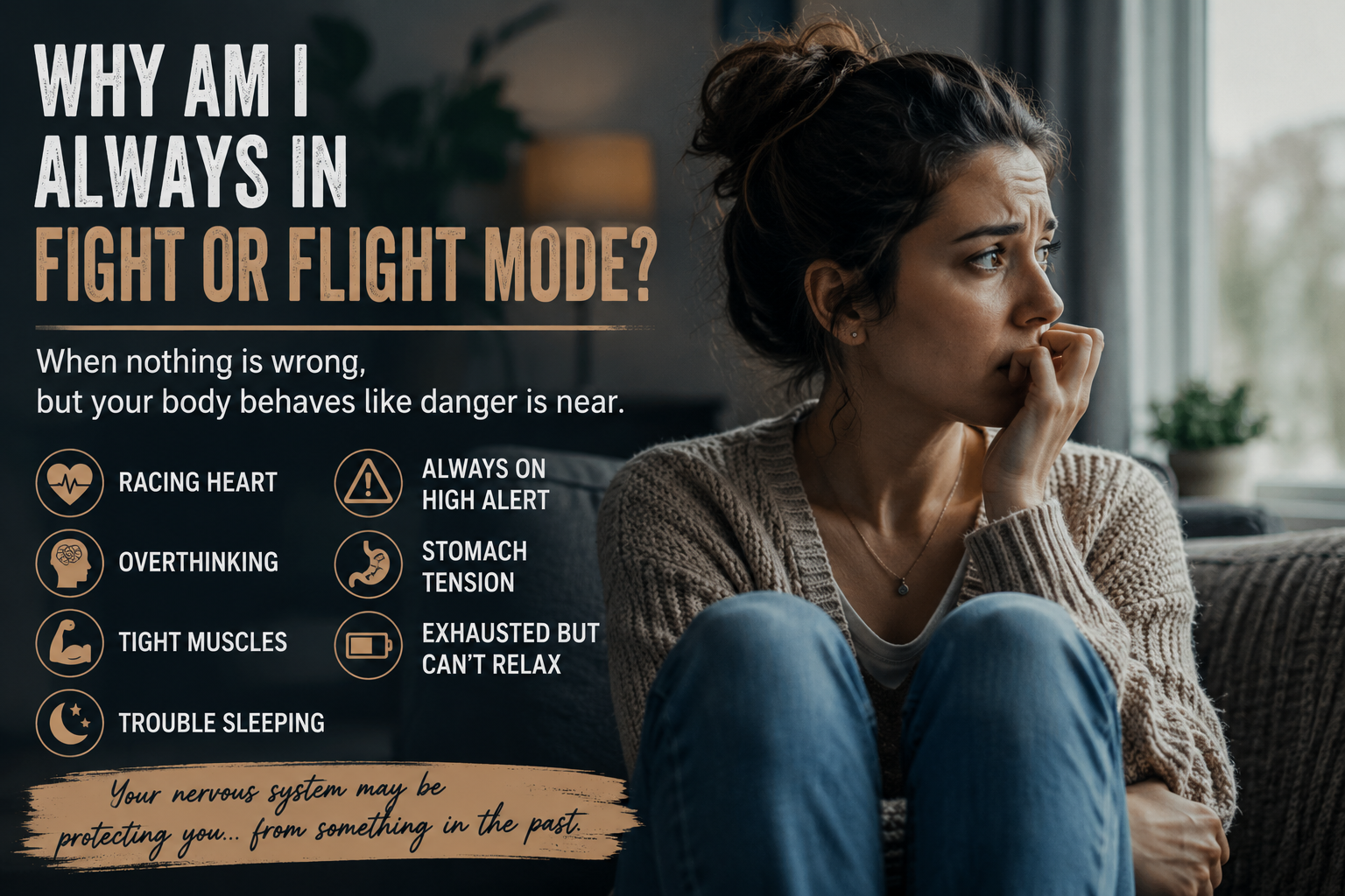 Why Am I Always in Fight or Flight Mode Even When Nothing Is Wrong?