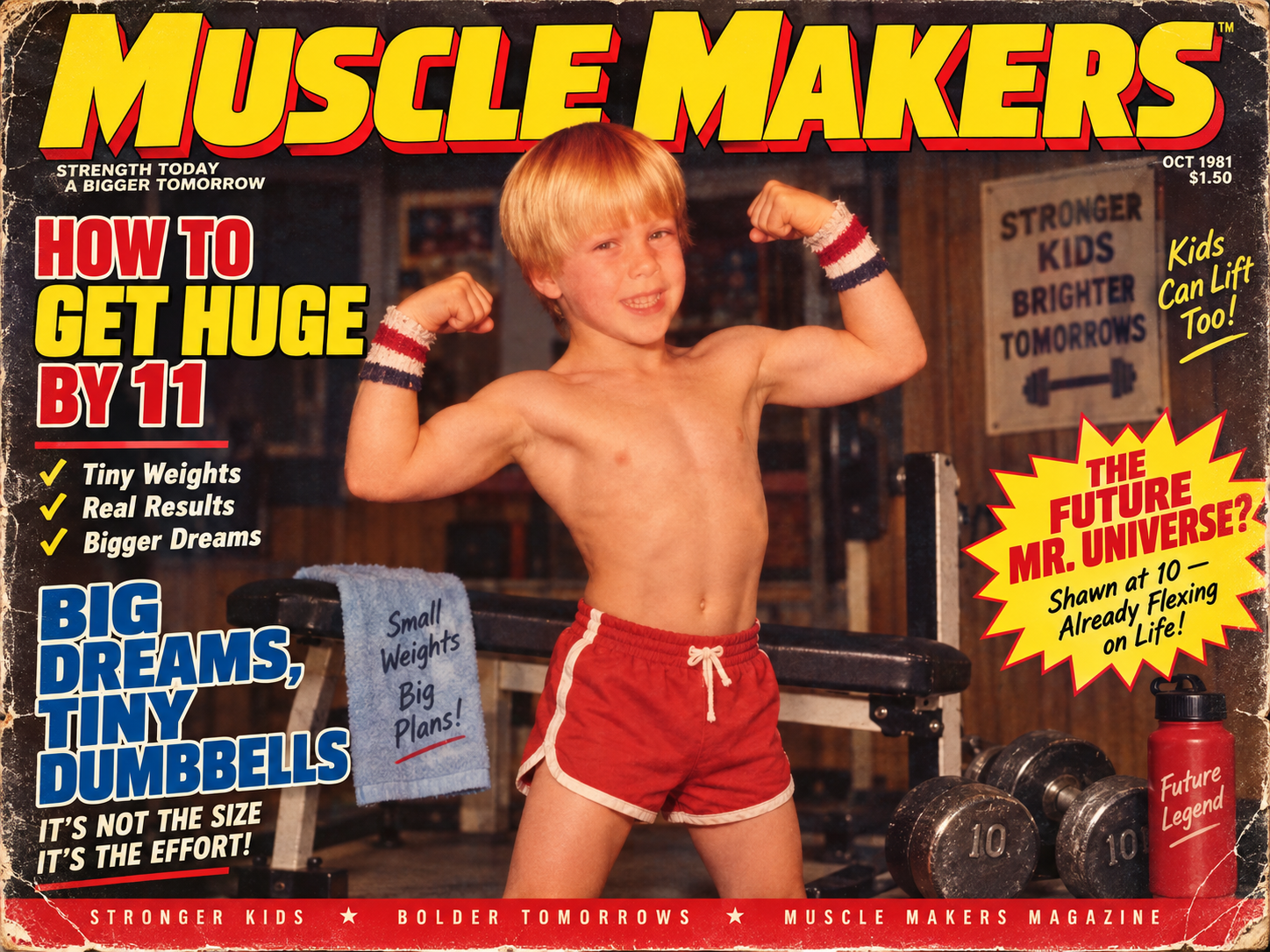 I Expected to Be a Bodybuilder by 11