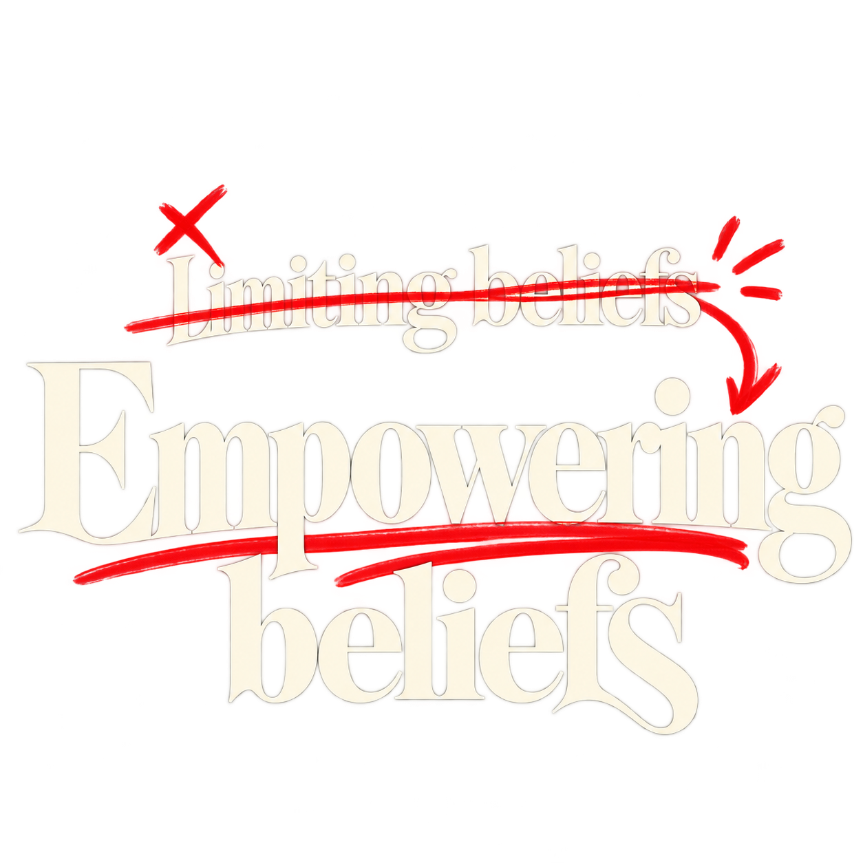 Empowering Beliefs Unisex Hoodie
