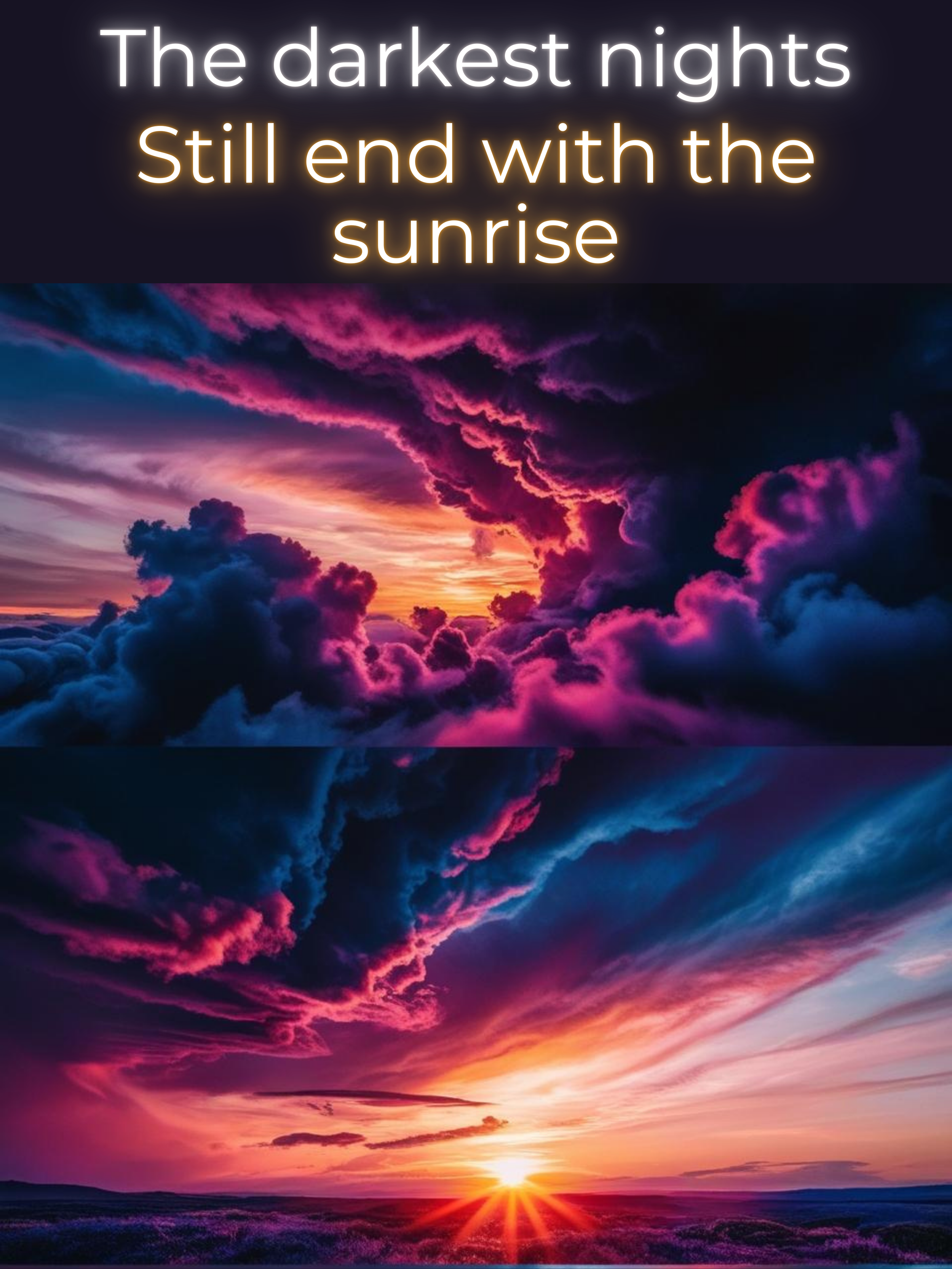 Darkest Nights Light Unisex t-shirt