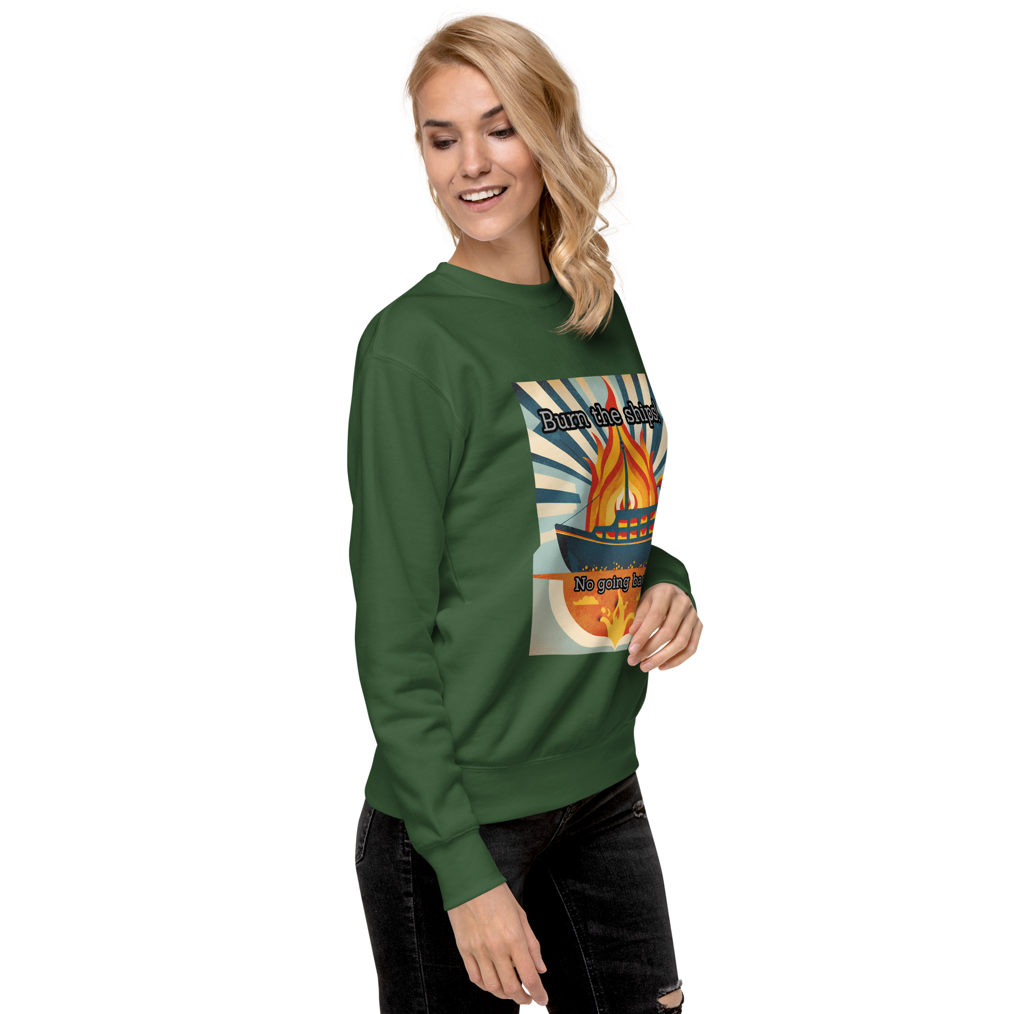 unisex-premium-sweatshirt-forest-green-right-front-696558925dba5.png