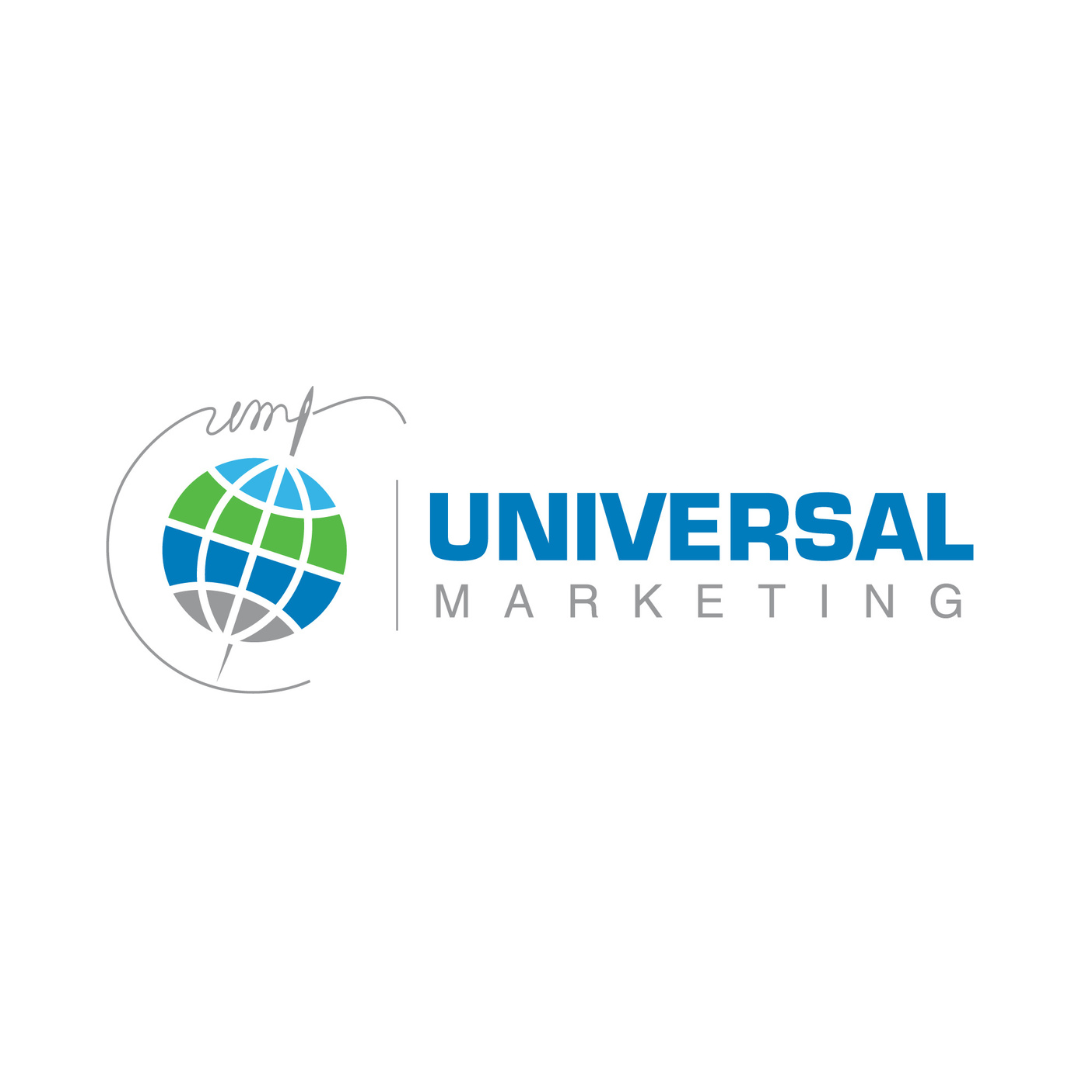 Universal Marketing logo.