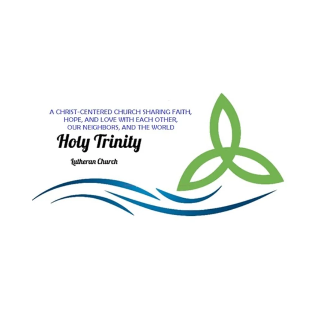 Holy Trinity Lutheran Church logo.