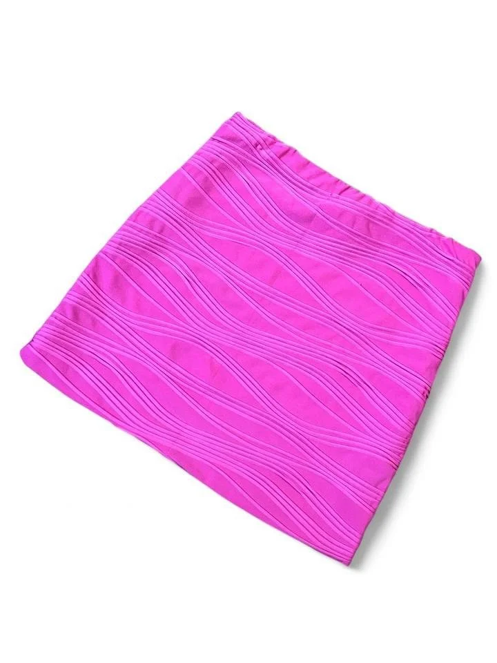 wetseal hot pink y2k mini skirt