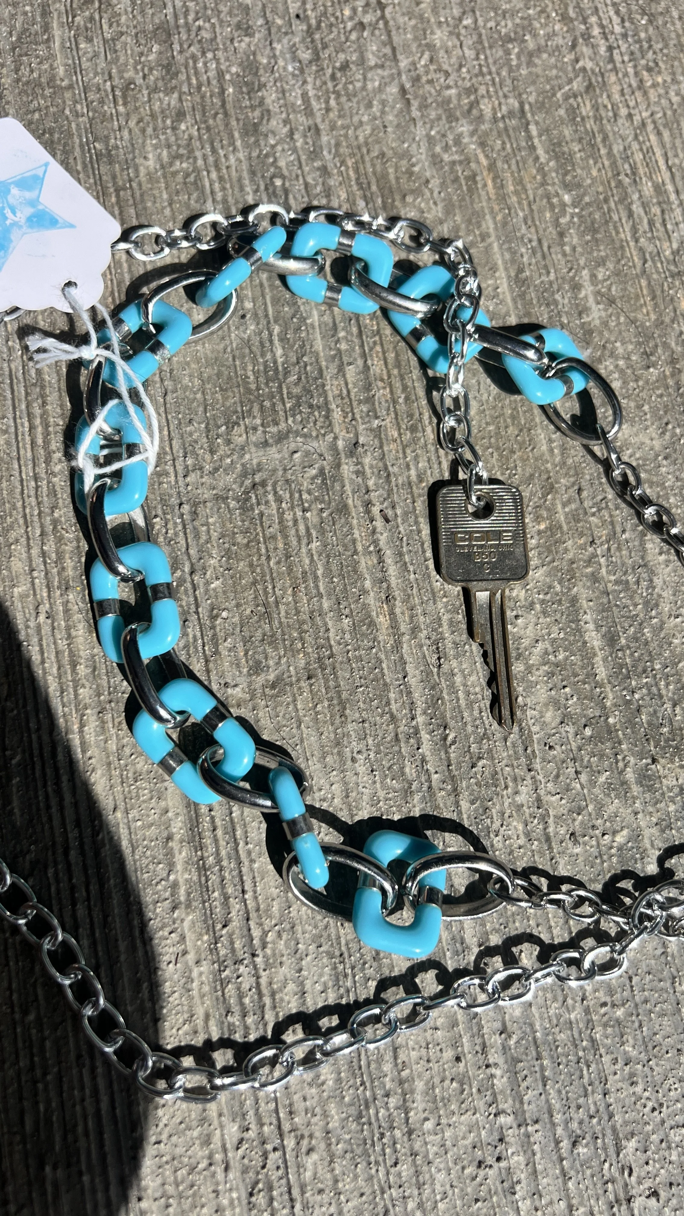 blue dream 1 of 1 custom belt chain