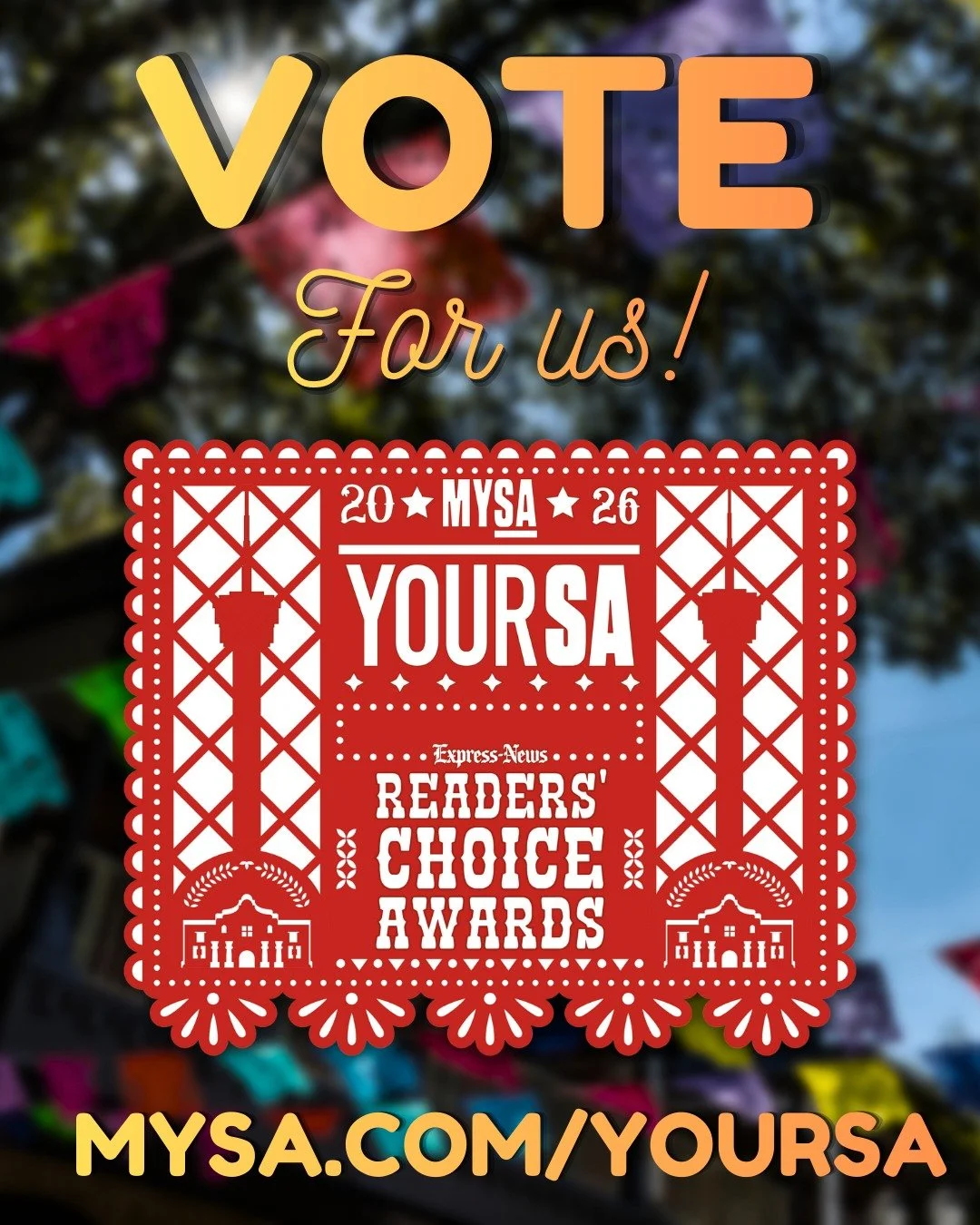 🎉 We&rsquo;re in the TOP 5, San Antonio! 🙌

Thanks to your incredible support, we&rsquo;ve made it to the Top 5 finalists in the YourSA San Antonio Express-News Readers&rsquo; Choice Awards for Senior Living AND Friendliest Staff! 🏆

Now we need y